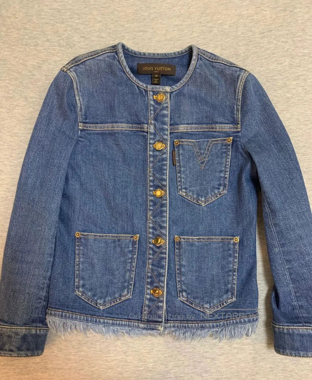 Louis Vuitton LV Denim Jacket Size 36. Size XS / US 0-2 / IT 36-38 - 3 Thumbnail