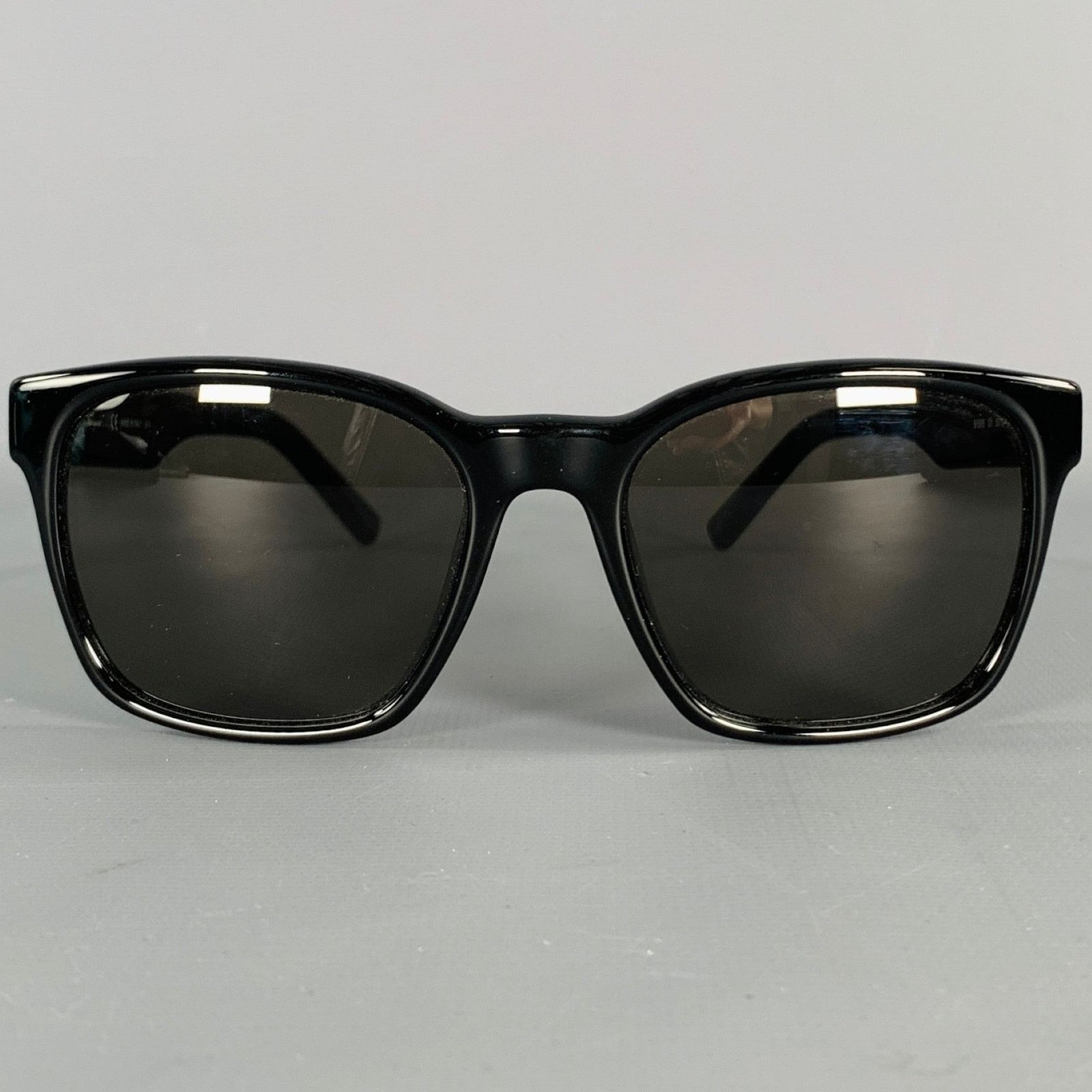 Salvatore Ferragamo SALVATORE FERRAGAMO Black Acetate Sunglasses Size ONE SIZE - 1 Thumbnail