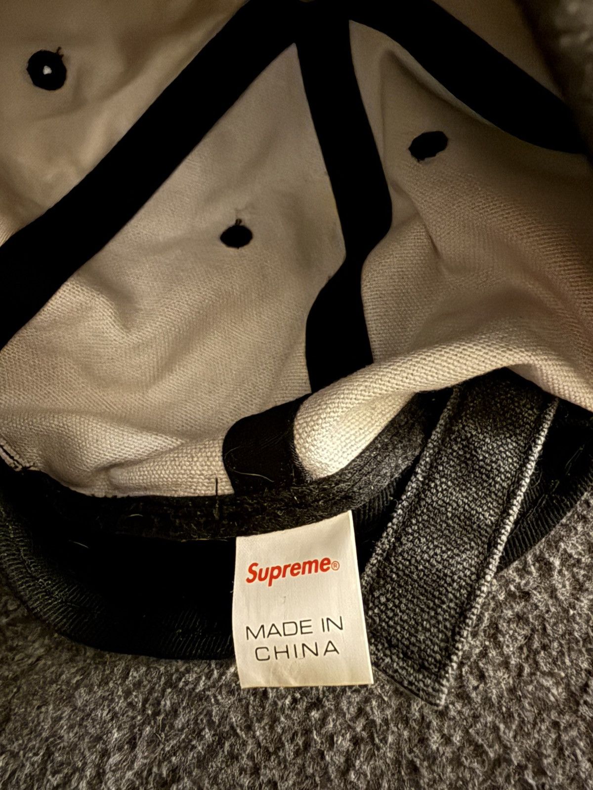 Supreme Black Jean Supreme Baseball Cap Size ONE SIZE - 2 Thumbnail