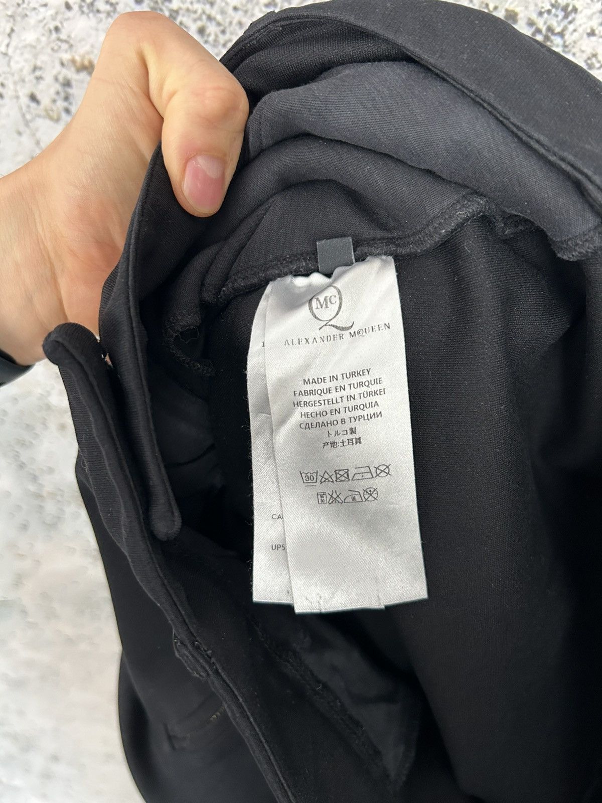 MCQ MCQ Alexander Mcqueen Avant Garde Black Sweatpants Size US 30 / EU 46 - 6 Thumbnail