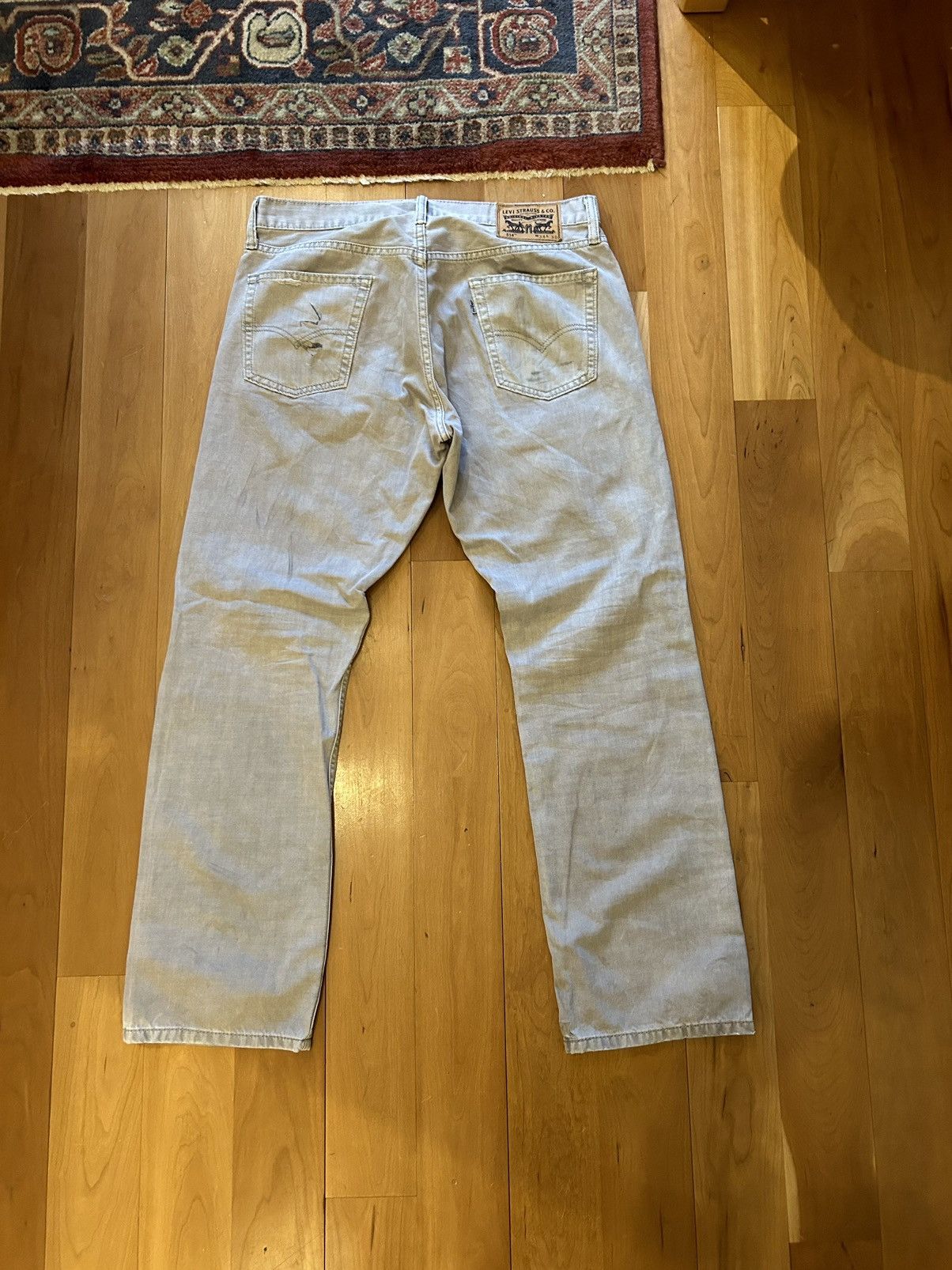 Levi's × Levi's Vintage Clothing Vintage Light Grey Levi’s 514 Size US 34 / EU 50 - 2 Thumbnail