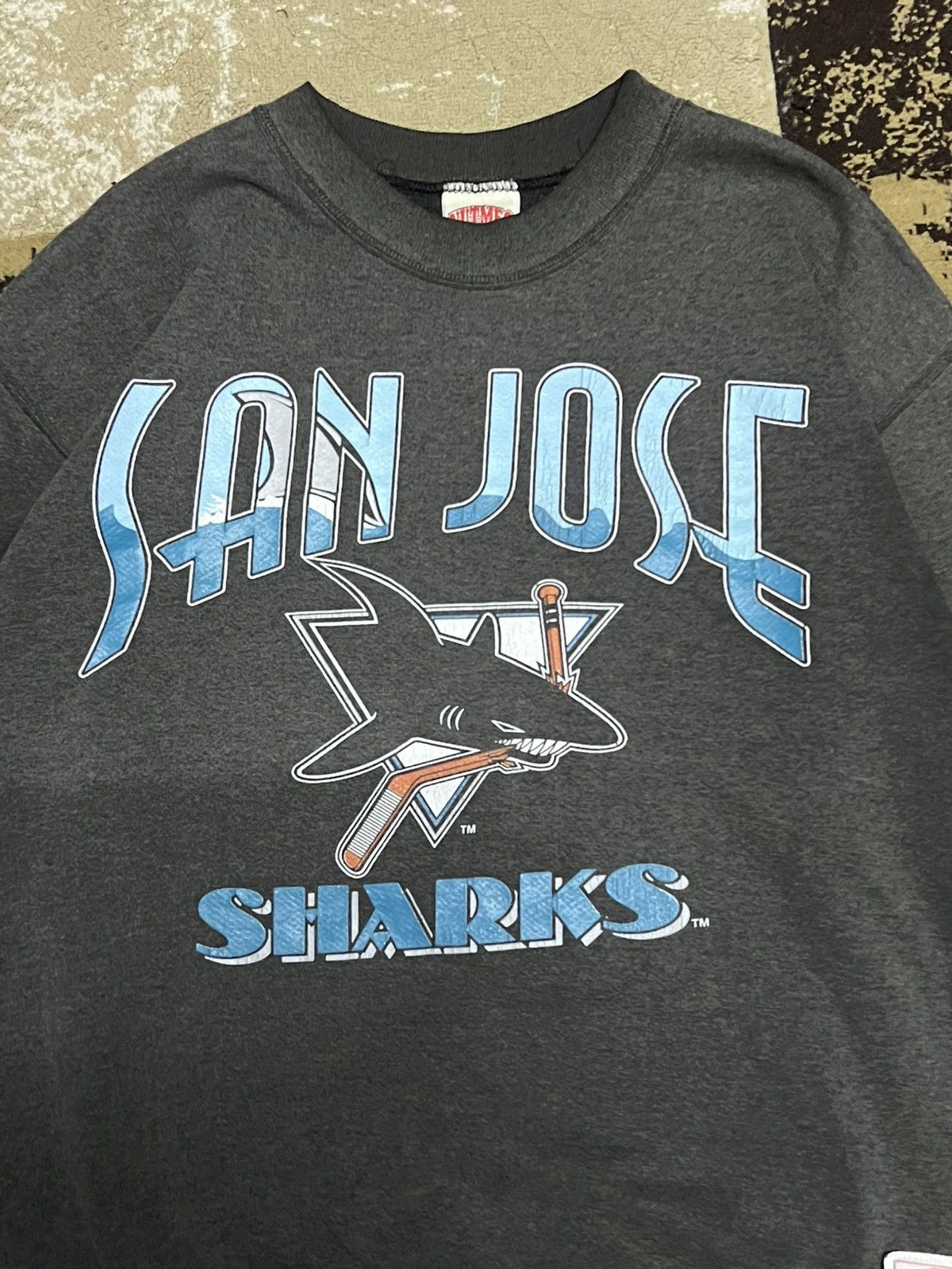 Other Vintage San Jose Sharks Crewneck Sweatshirt Size US M / EU 48-50 / 2 - 2 Thumbnail