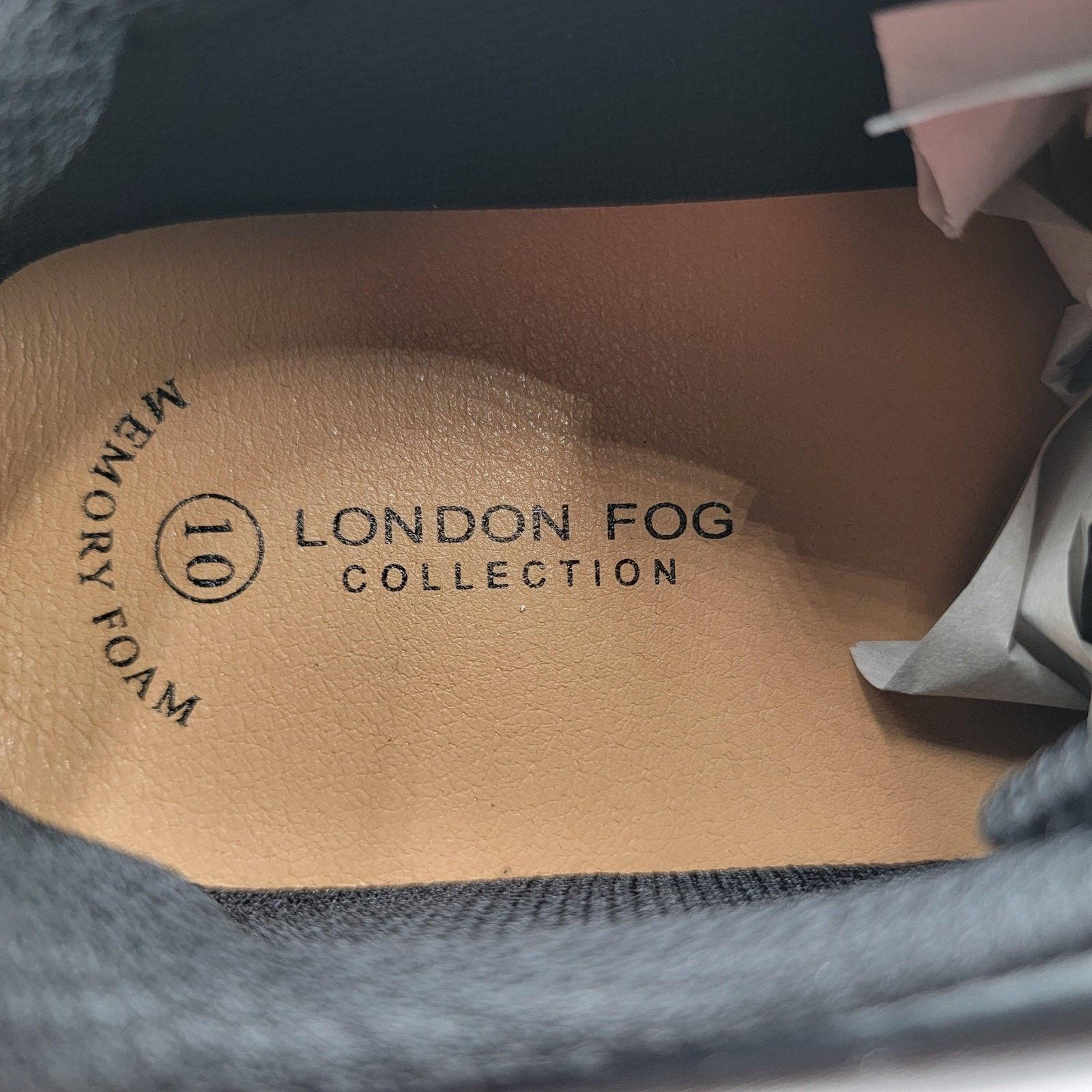 London Fog London Fog Shoes Mens Size 10 Francis Memory Foam Slip On Size US 10 / EU 43 - 8 Thumbnail