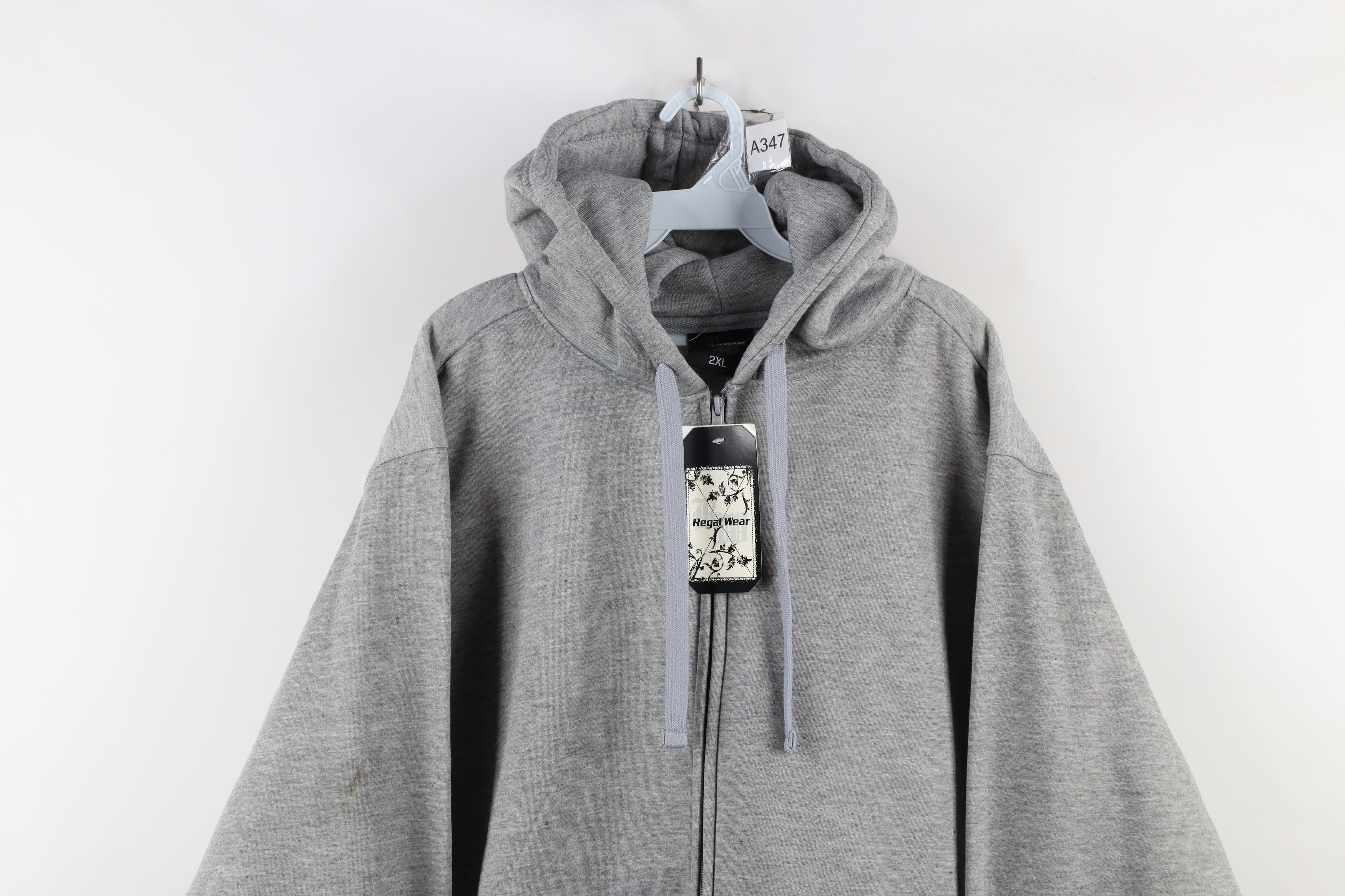 Vintage Deadstock Vintage Y2K Streetwear Full Zip Hoodie Sweatshirt Size US XXL / EU 58 / 5 - 2 Thumbnail
