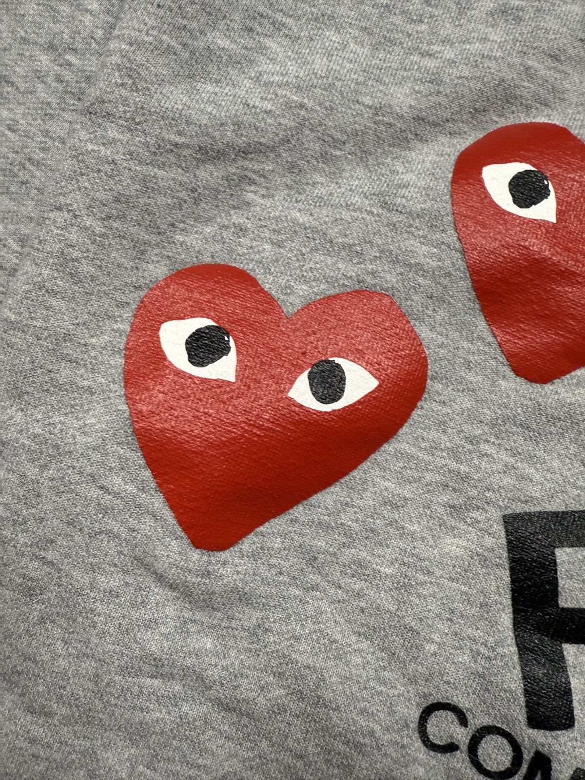 Comme des Garcons PLAY Crazy Big Logo Comme Des Garçons Play Zip Hoodie Size XL / US 12-14 / IT 48-50 - 8 Thumbnail