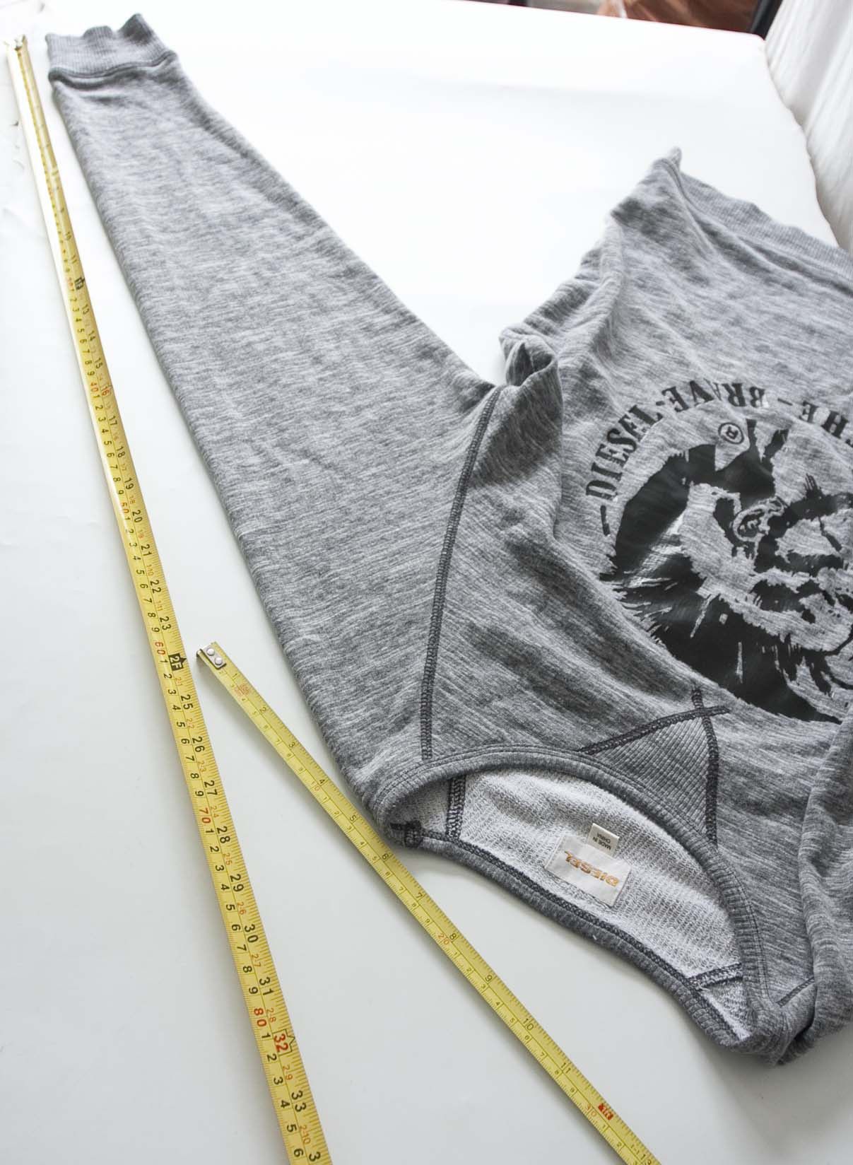 Diesel Diesel Sweatshirt Size S Only The Brave Mohawk Gray Size US S / EU 44-46 / 1 - 3 Thumbnail