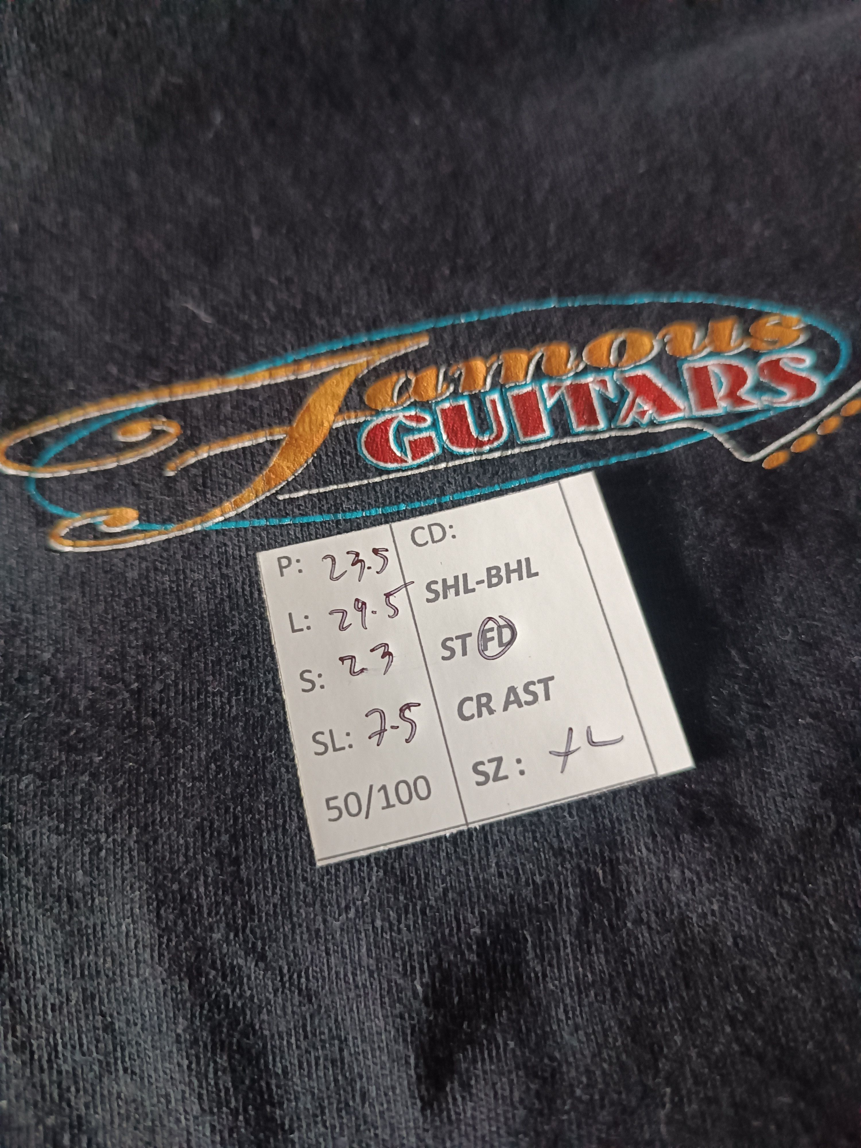 Vintage VINTAGE 2000s FAMOUS GUITAR PRINCE JIMMY PAGE HENDRIX VAI Ts Size US XL / EU 56 / 4 - 22 Thumbnail