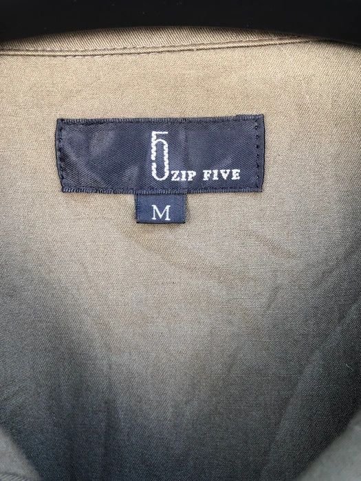 Japanese Brand Japanese Brand 5zip five Military Design Button Up Shirt Size US M / EU 48-50 / 2 - 4 Thumbnail