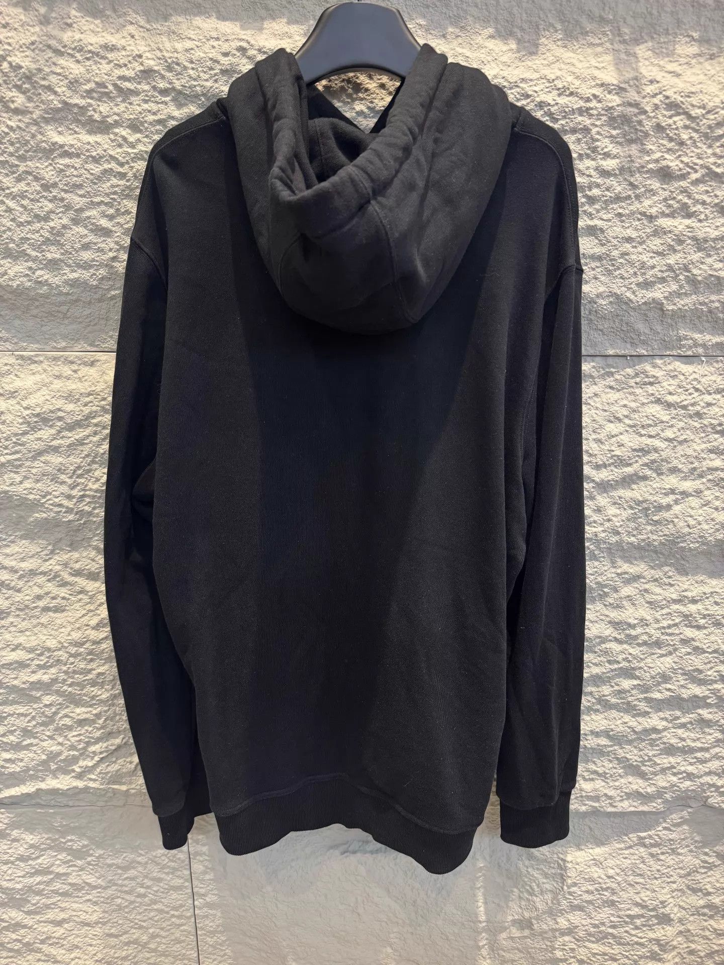Burberry Burberry Black Hoodie L White Embroidered Logo Size US L / EU 52-54 / 3 - 3 Thumbnail