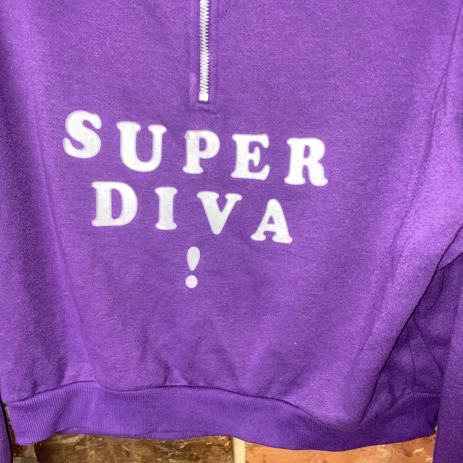 Other SWS Athletics Purple Super Diva Quarter Zip Sweatshirt Small Size S / US 4 / IT 40 - 3 Thumbnail