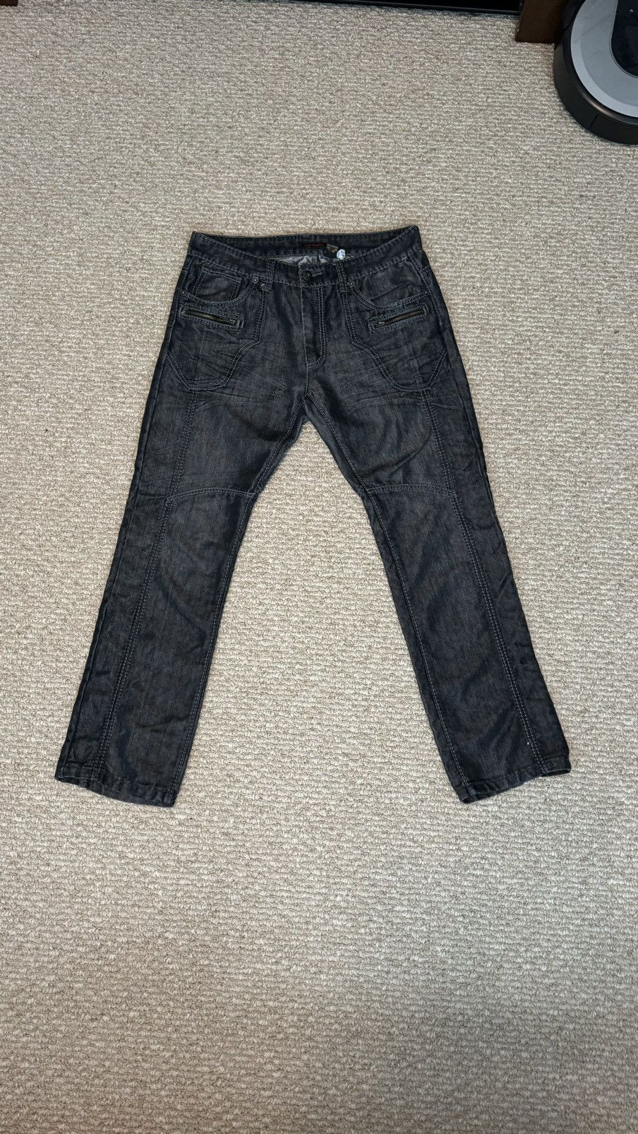 True Religion × Vintage True Republic Grey Jeans Size US 36 / EU 52 - 1 Thumbnail