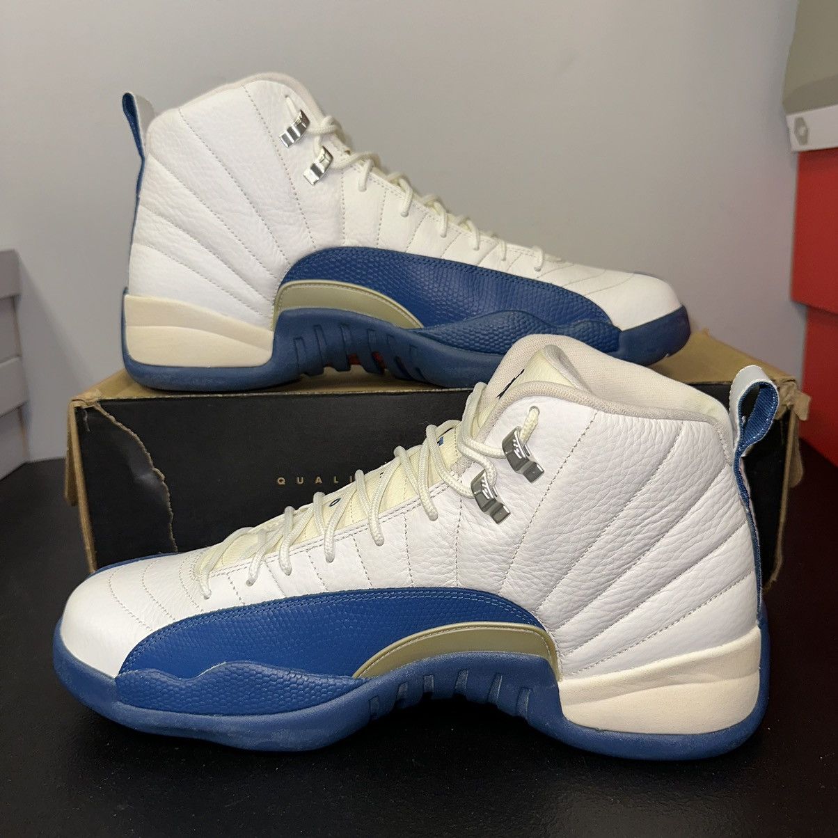 Jordan Brand Size 14 - Jordan 12 Retro French Blue 2016 Size US 14 / EU 47 - 2 Thumbnail
