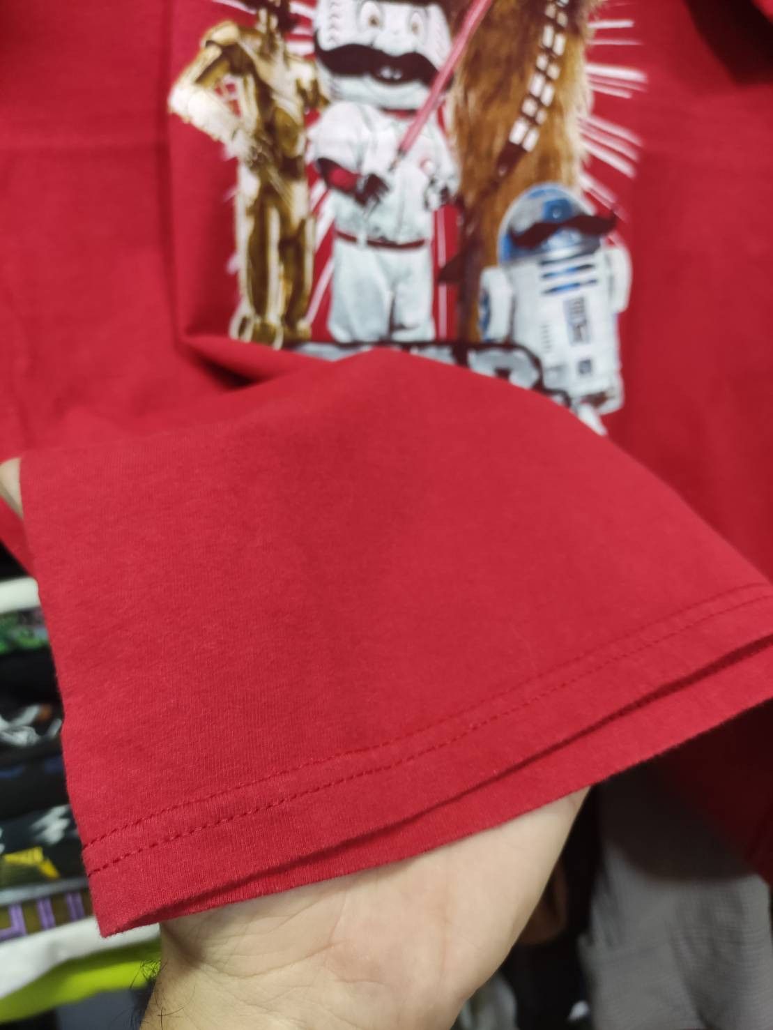 Star Wars Vtg 00's Star Wars x Cincinnati Reds " May the 4th " MLB Size US XL / EU 56 / 4 - 7 Thumbnail