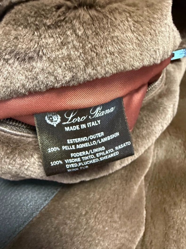 Loro Piana LORO PIANA Men's sheepskin lined jacket Size US XS / EU 42 / 0 - 6 Thumbnail