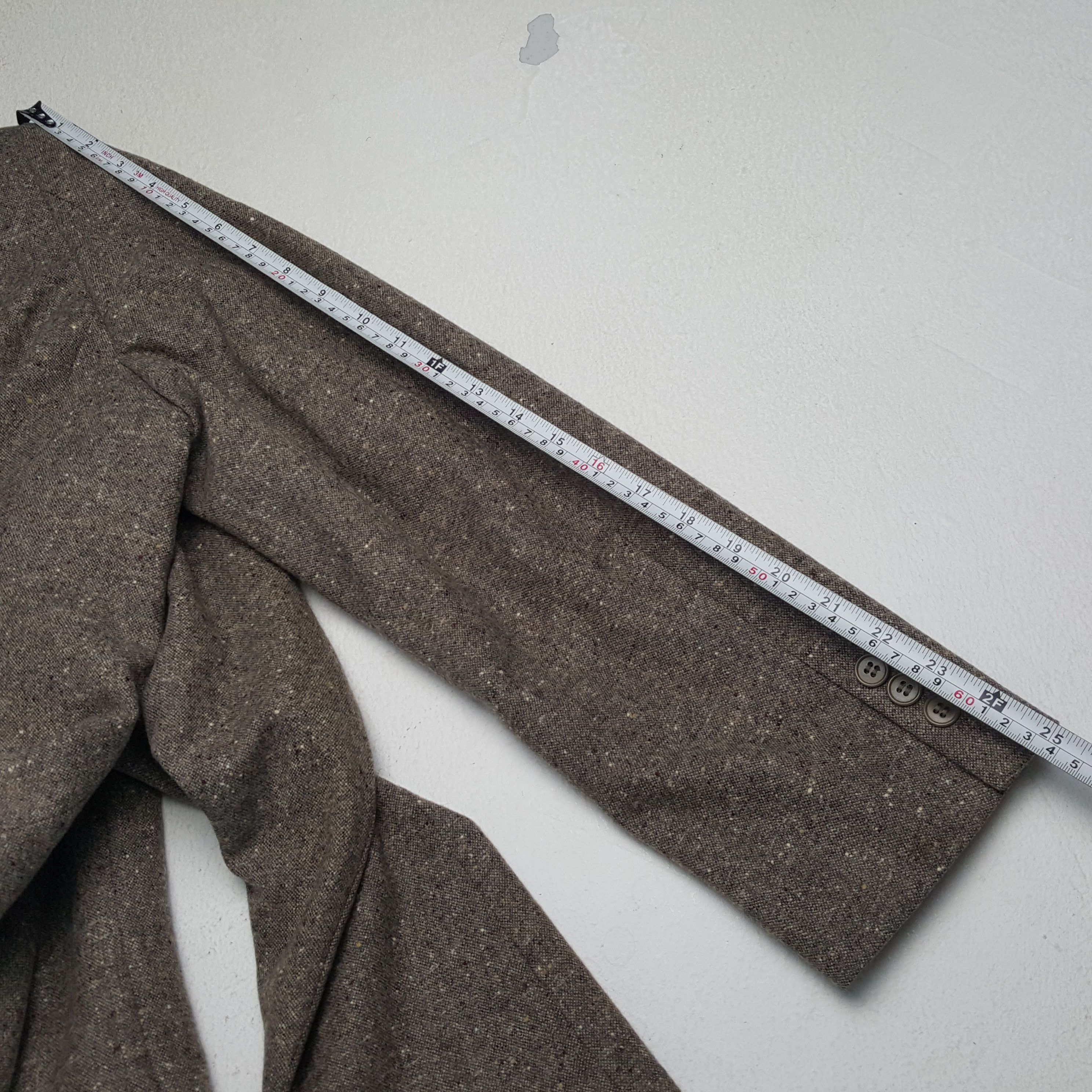 Designer × Japanese Brand × Yohji Yamamoto YOHJI YAMAMOTO Japanese Designer Formal Blazers Size 38R - 5 Thumbnail