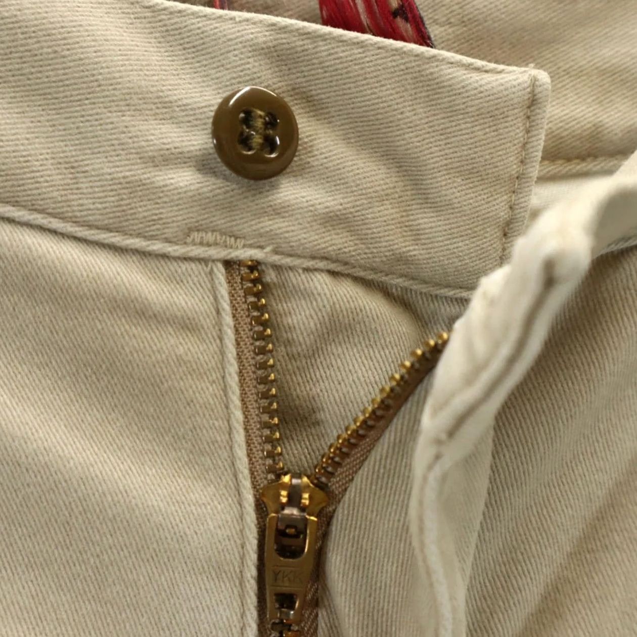 Ralph Lauren VINTAGE RRL Ralph Lauren Chino Pants 29/32 Beige Men's Casual Used Size US 29 - 6 Thumbnail