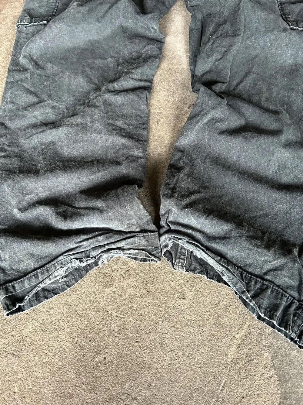 Junya Watanabe × Nike × Vintage NIKE 💥 JUNYA WATANABE BALENCIAGA STYLE WASHED JEANS Size US 34 / EU 50 - 3 Thumbnail