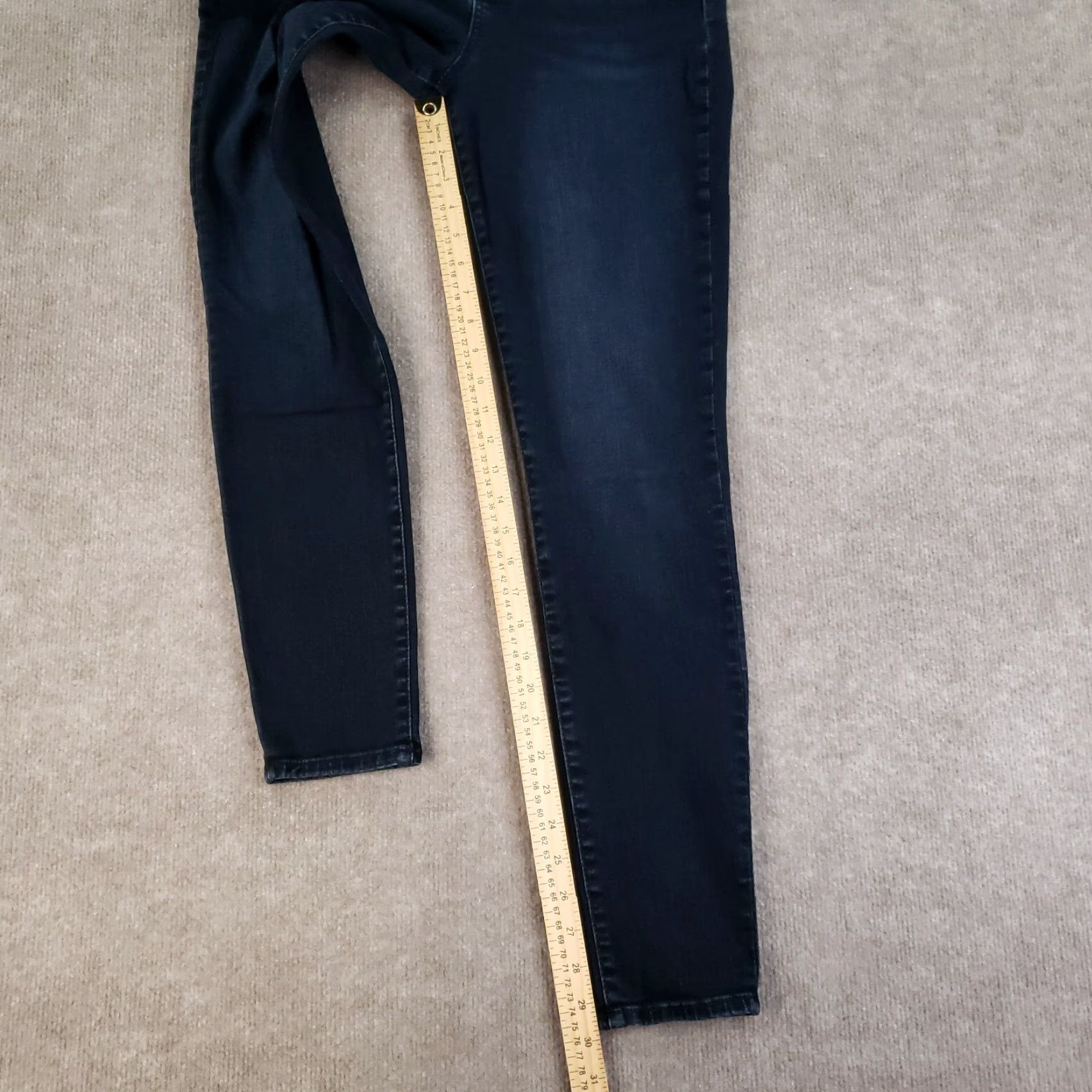 Vintage KUT from the Kloth Jeans Women Size 8 Blue Toothpick Skinny Ankle Stretch Size 30" / US 8 / IT 44 - 2 Thumbnail