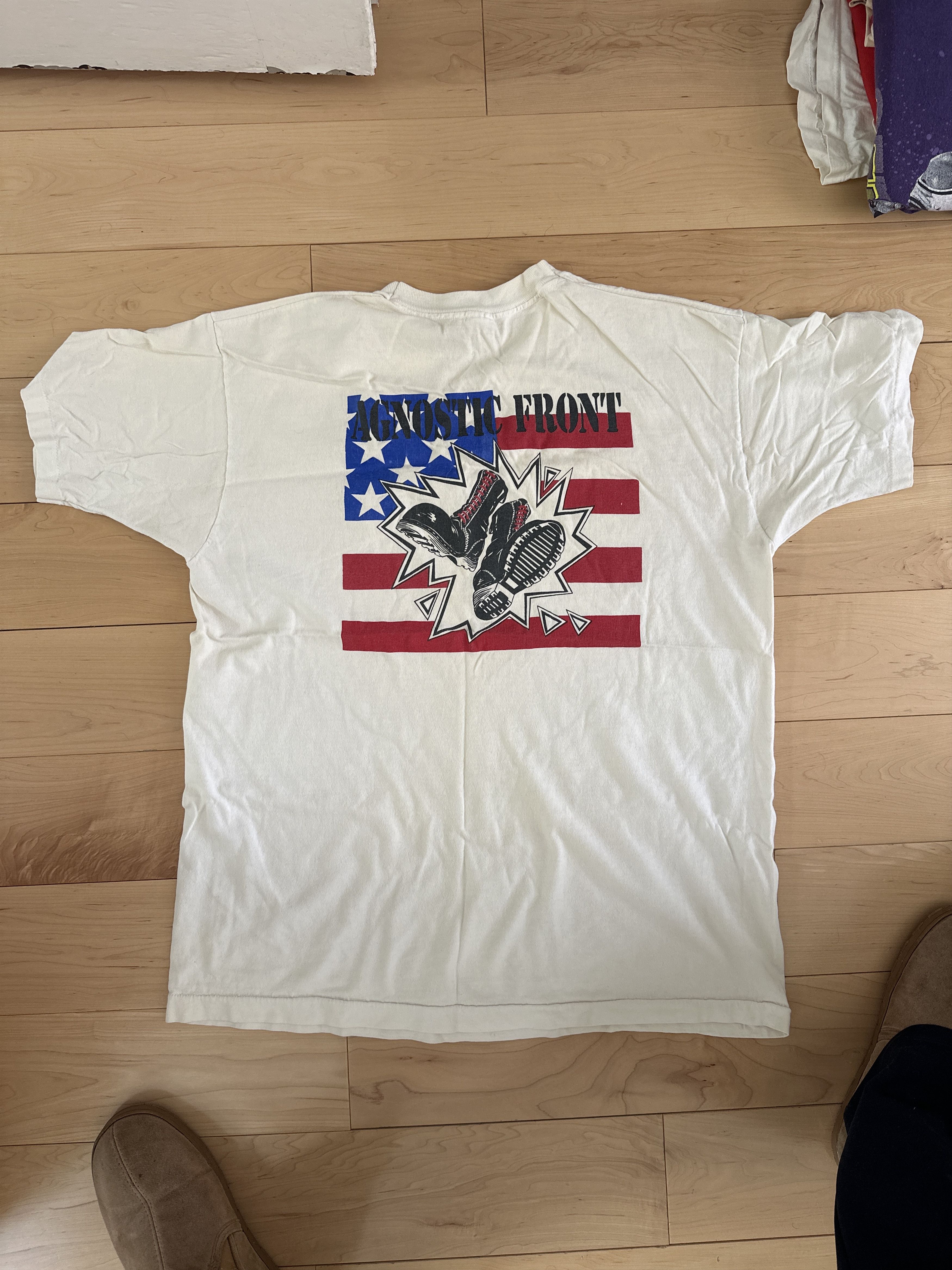 Other Agnostic Front early 90s tee Size US XL / EU 56 / 4 - 1 Thumbnail