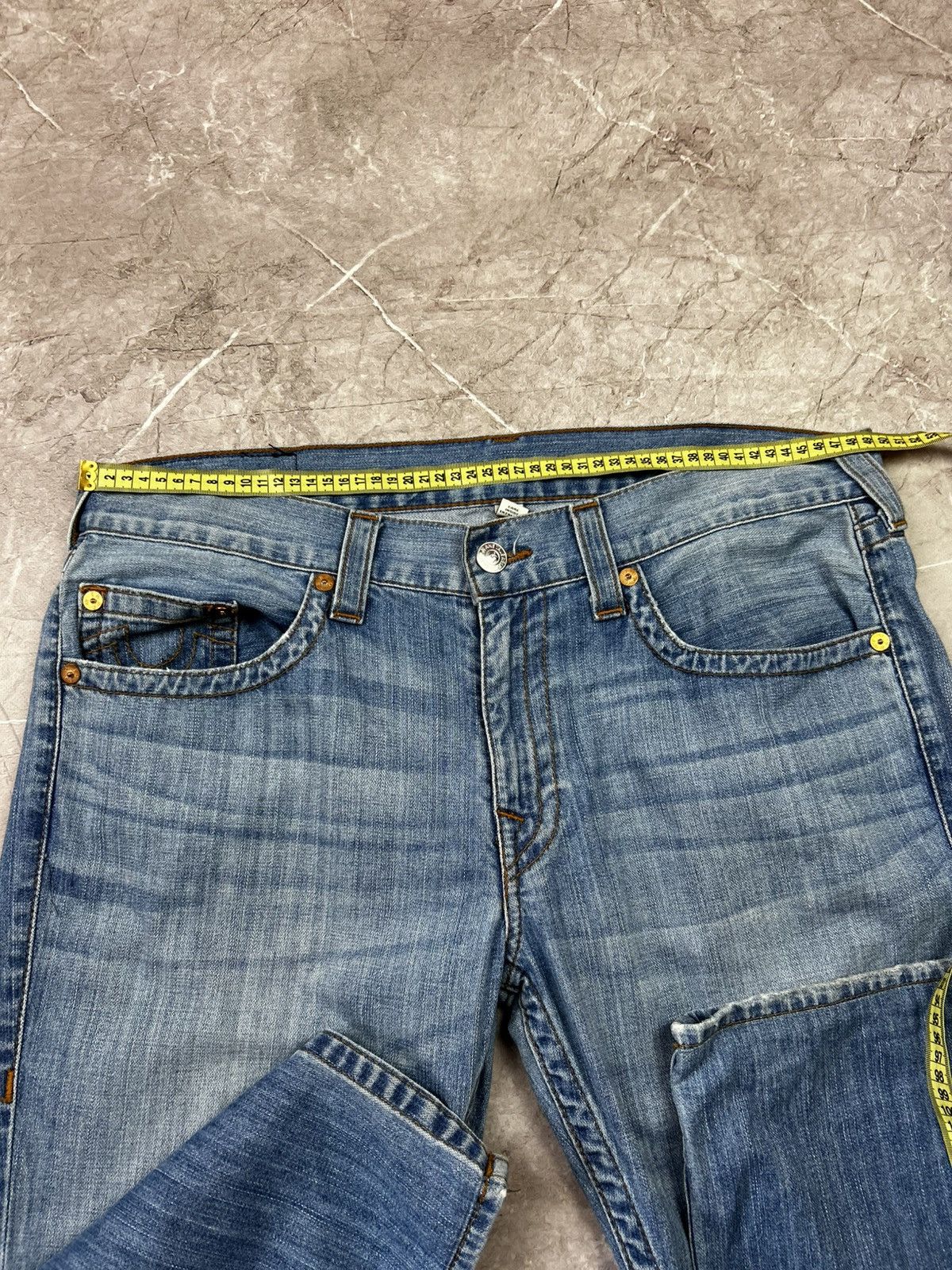 True Religion Vintage Baggy True Religion Jeans Size 36 Size US 36 / EU 52 - 16 Thumbnail