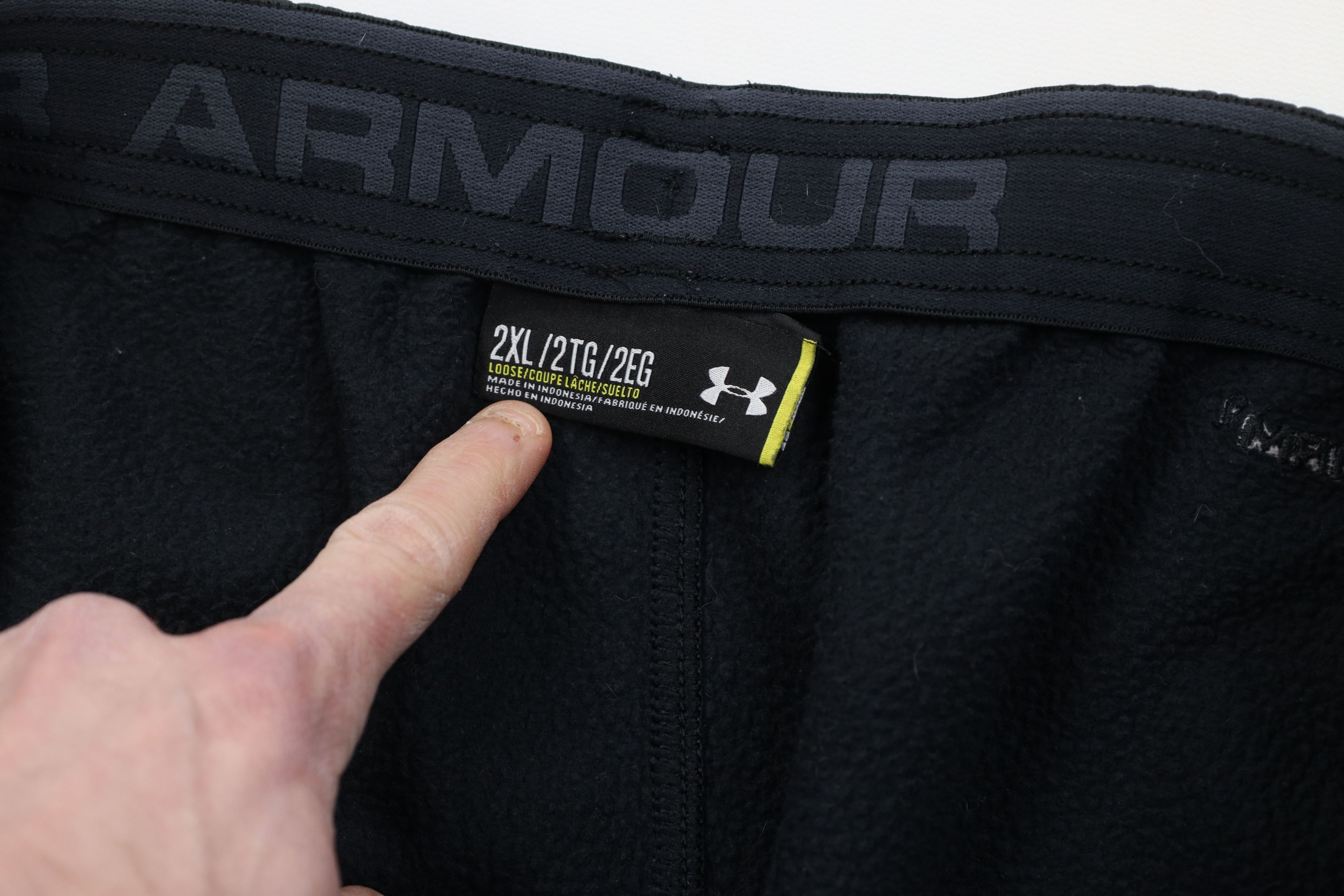 Under Armour Vintage Under Armour Loose Wide Leg Sweatpants Pants Black Size US 40 / EU 56 - 10 Thumbnail