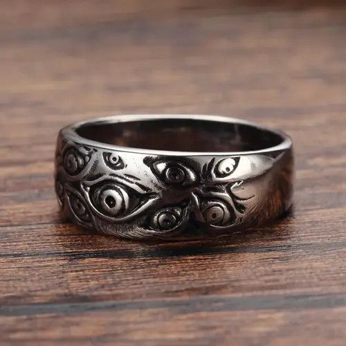 VIBE Silver Color Ring Streetwear Size ONE SIZE - 6 Thumbnail