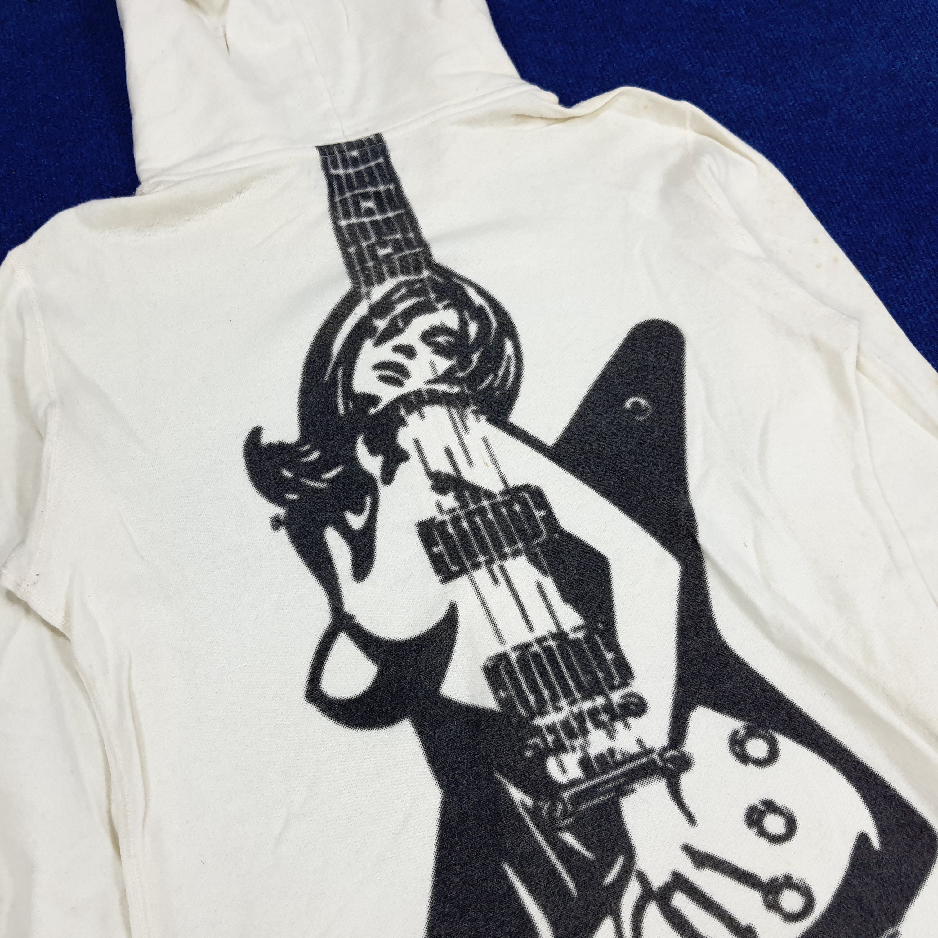 Hysteric Glamour × Japanese Brand × Vintage Vintage Hysteric Glamour Big Print Japan Brand Zipper Hoodie Size US XS / EU 42 / 0 - 2 Thumbnail