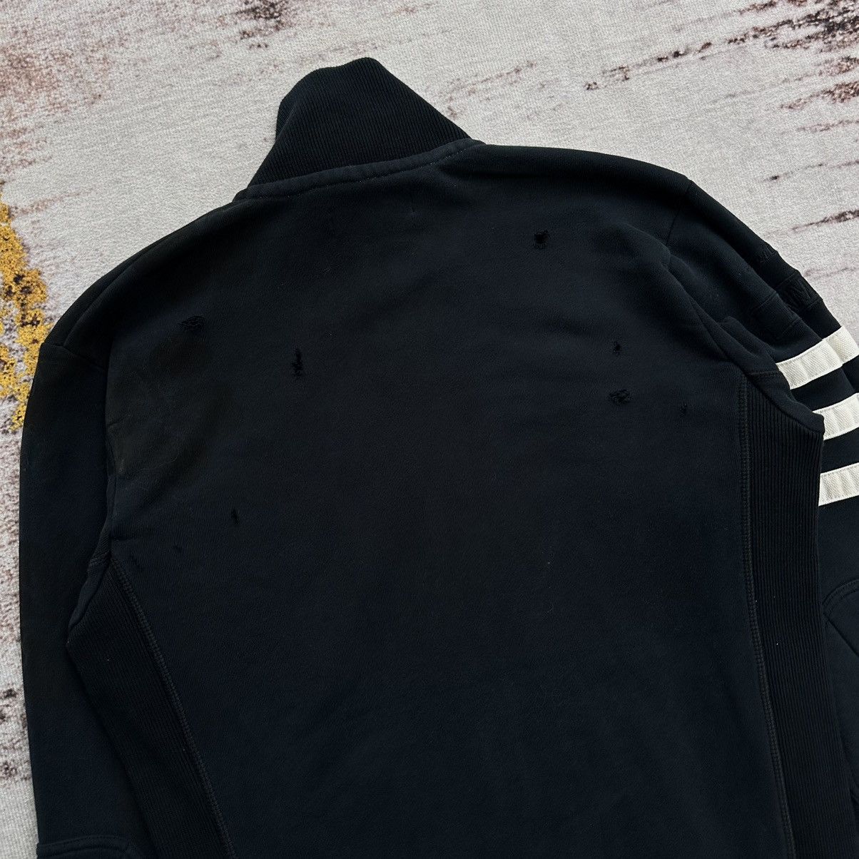 HYDROGEN VINTAGE HYDROGEN JEANS ZIPPER SWEATER RIPPED DESIGN Size US M / EU 48-50 / 2 - 13 Thumbnail