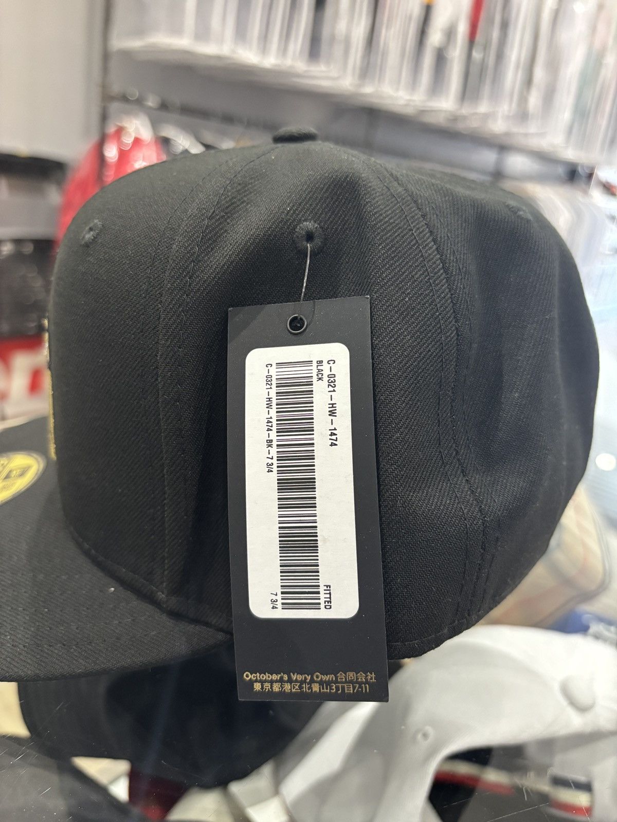 October's Very Own OVO X NBA Raptors New Era 59Fifty Fitted Hat Black Size ONE SIZE - 4 Thumbnail