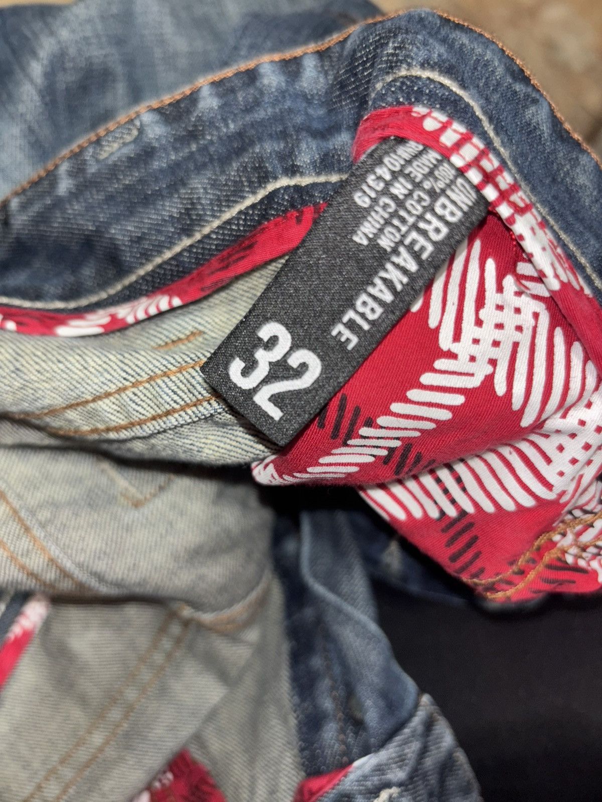 Vintage × Zoo York Vintage Men’s Zoo York Denim Jeans Size US 32 / EU 48 - 2 Thumbnail