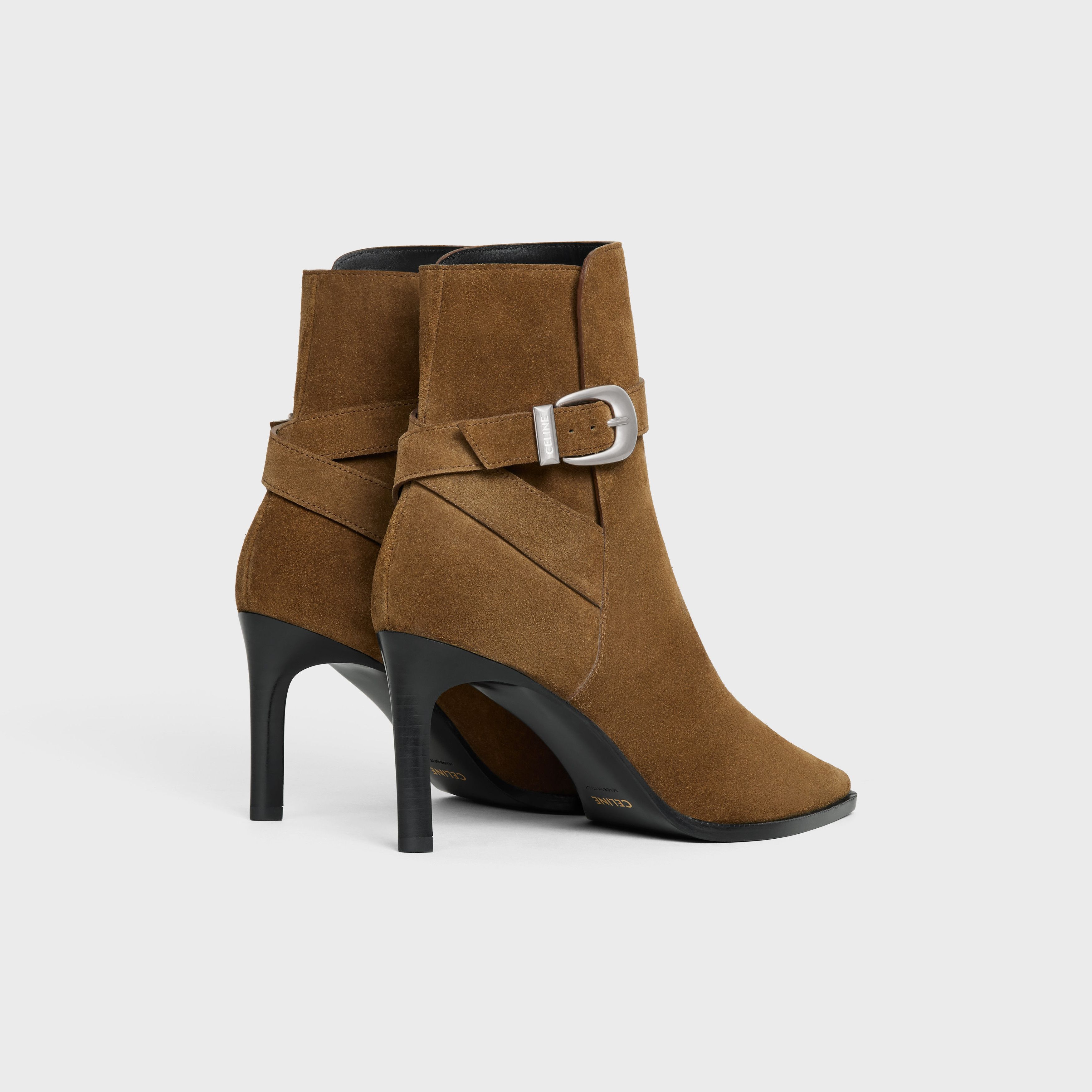 Celine o1bcso1str0625 351313358C Boots in Taupe Size US 8 / IT 38 - 3 Thumbnail
