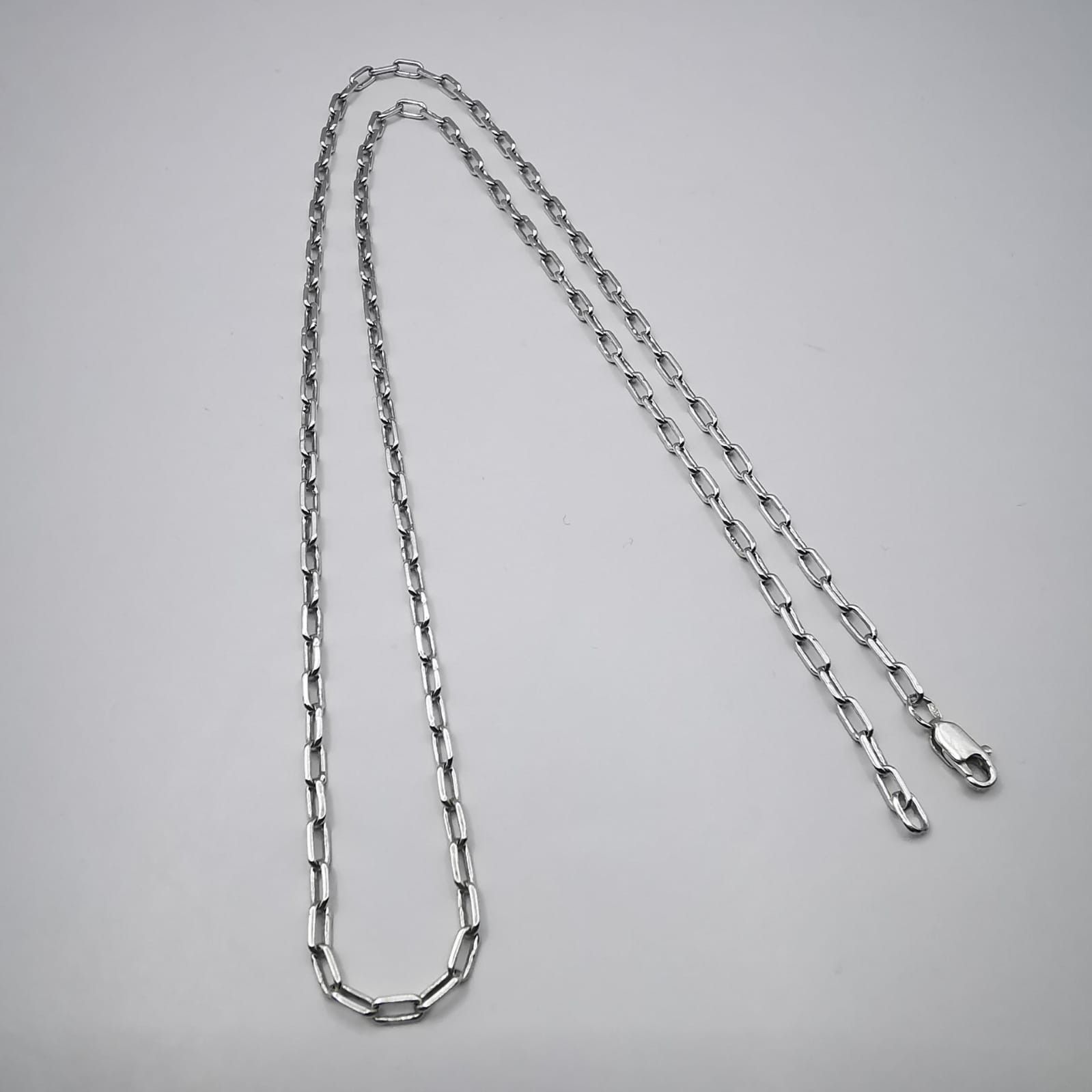 Sterling Silver Vintage Chain, 925 Sterling Silver, Signed 11,66g Size ONE SIZE - 2 Thumbnail
