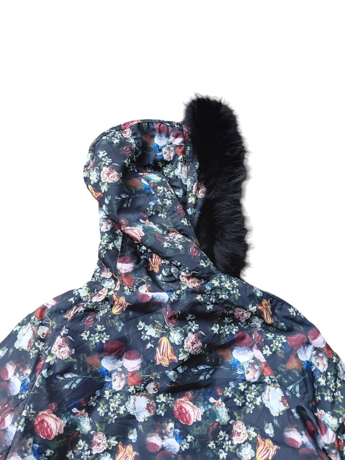 Designer × Japanese Brand × Mila Schon Mila schon real fur all over print puffer jacket Size US M / EU 48-50 / 2 - 15 Thumbnail