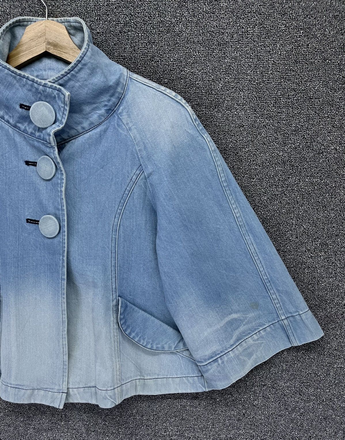 KOJIMA GENES Kojima Market Place Denim Cardigan Jacket Size S / US 4 / IT 40 - 3 Thumbnail