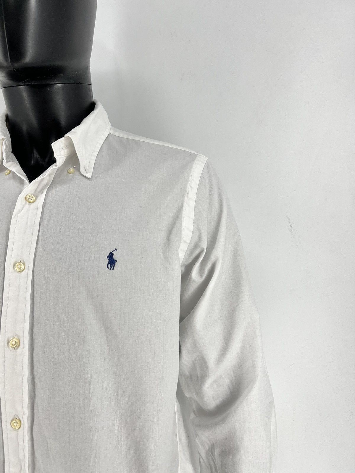 Ralph Lauren Vintage White Shirt Polo Ralph Lauren Size XL Rare Size US XL / EU 56 / 4 - 6 Thumbnail