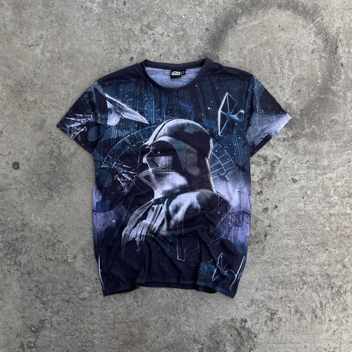 Marvel Comics × Star Wars × Y/Project Vintage Star Wars T-shirts Darth Vader Overprint 00s Y2K Size US M / EU 48-50 / 2 - 1 Thumbnail