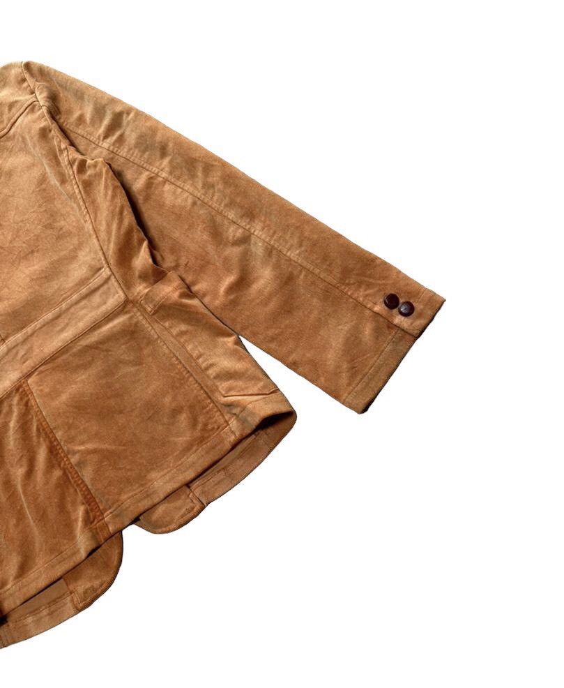 Sunao Kuwahara I.S Suede Jacket Size XS / US 0-2 / IT 36-38 - 9 Thumbnail