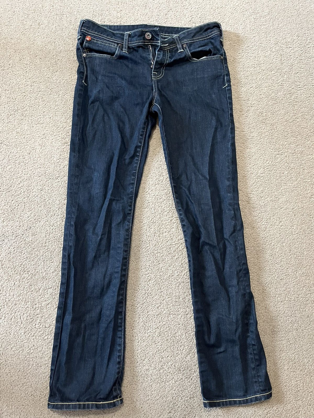 Image of Evisu X Puma Designer Jeans in Blue, Men's (Size 30)