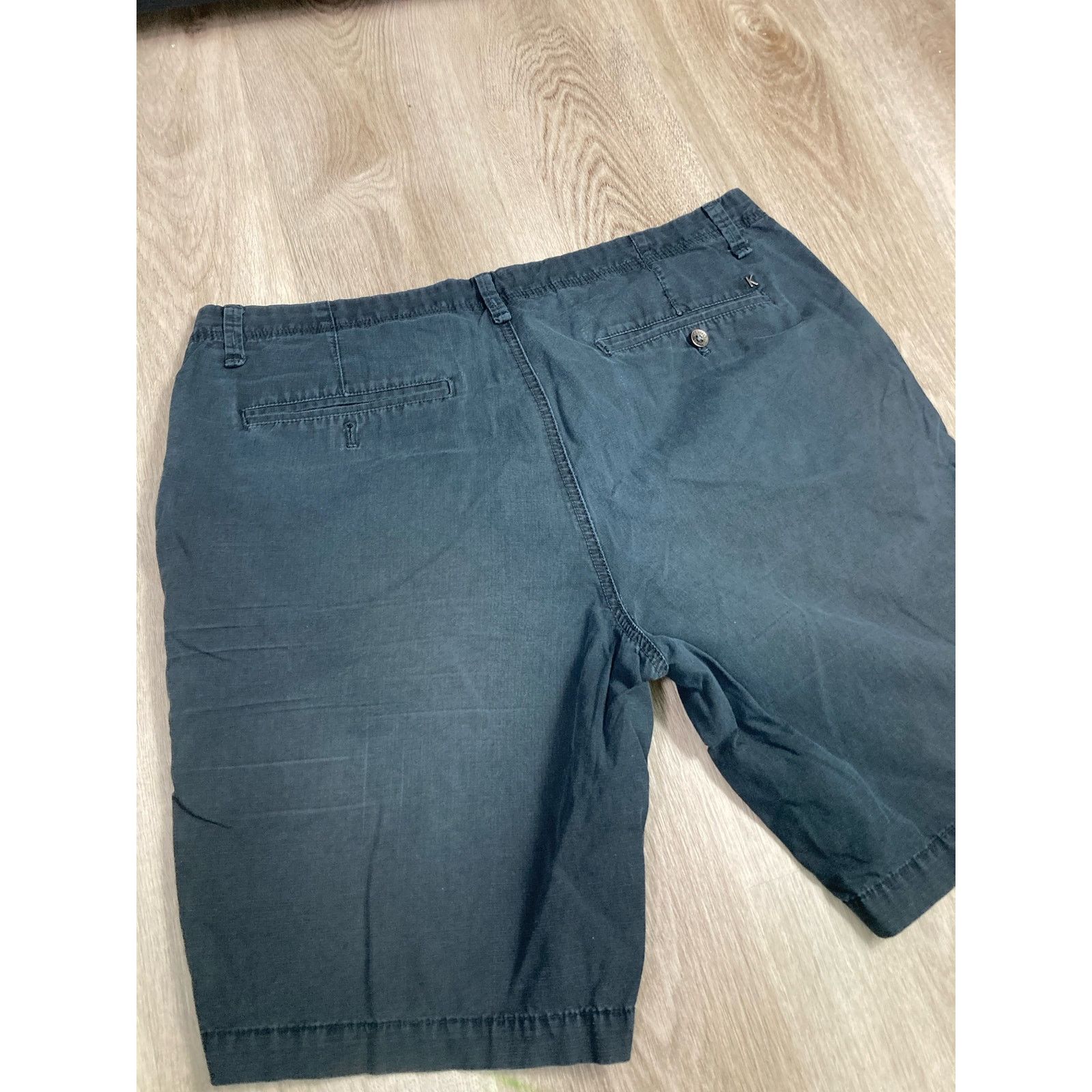 Calvin Klein Calvin Klein Men's Cargo Shorts 36 Gray Blue Casual Fashion Size US 36 / EU 52 - 11 Thumbnail