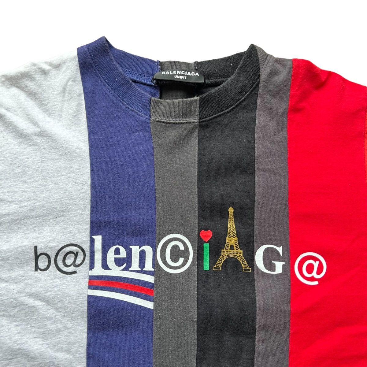 Balenciaga BALENCIAGA 21SS CUT-UP OVERSIZE TEE TOKYO FLAGSHIP STORE Size US M / EU 48-50 / 2 - 2 Thumbnail