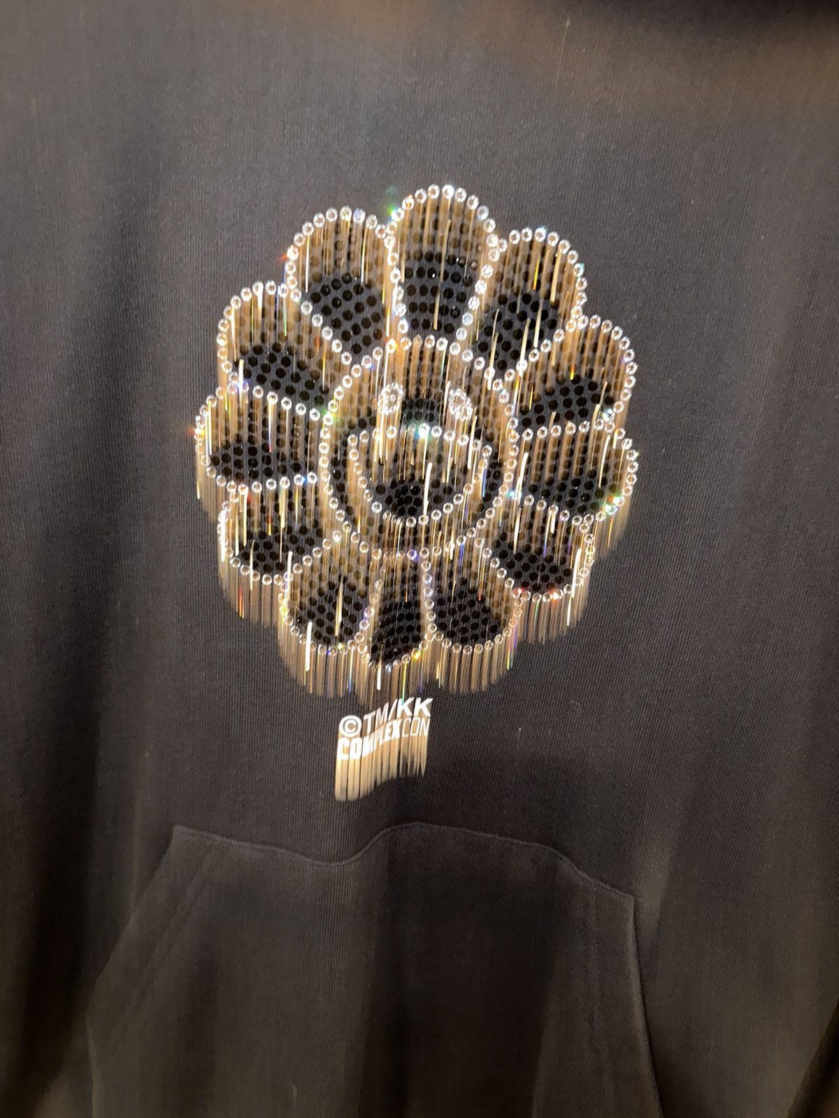 Complex Takashi Murakami x Swarovski x ComplexCon 2019 Flower Hoodie Size US L / EU 52-54 / 3 - 3 Thumbnail