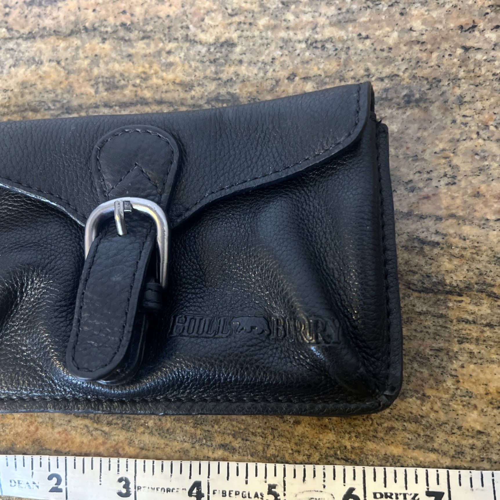 Vintage VINTAGE Women’s Leather Hill And Burry Wallet Black Size ONE SIZE - 2 Thumbnail