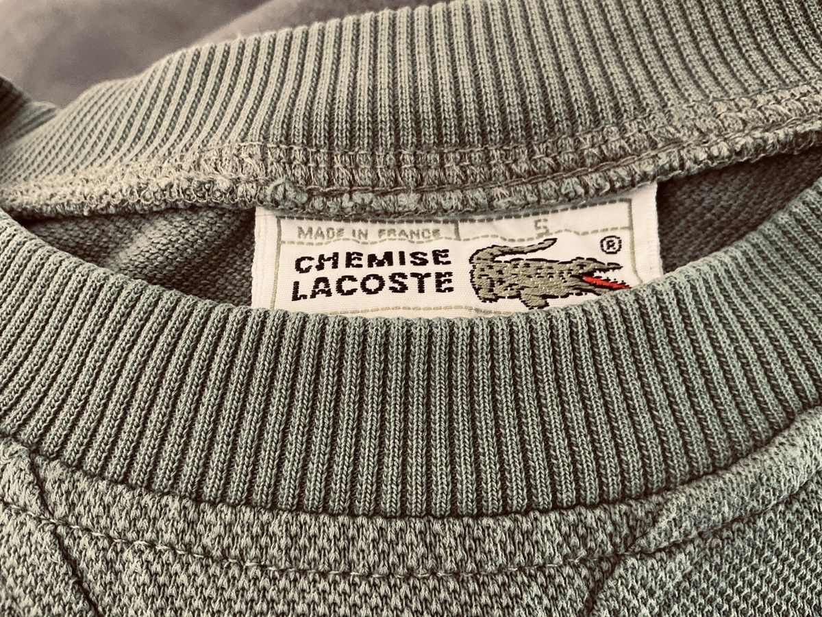 Lacoste Rare Vintage Lacoste France Knit — Sage Green, Size 5 (M/L) Size US L / EU 52-54 / 3 - 7 Thumbnail