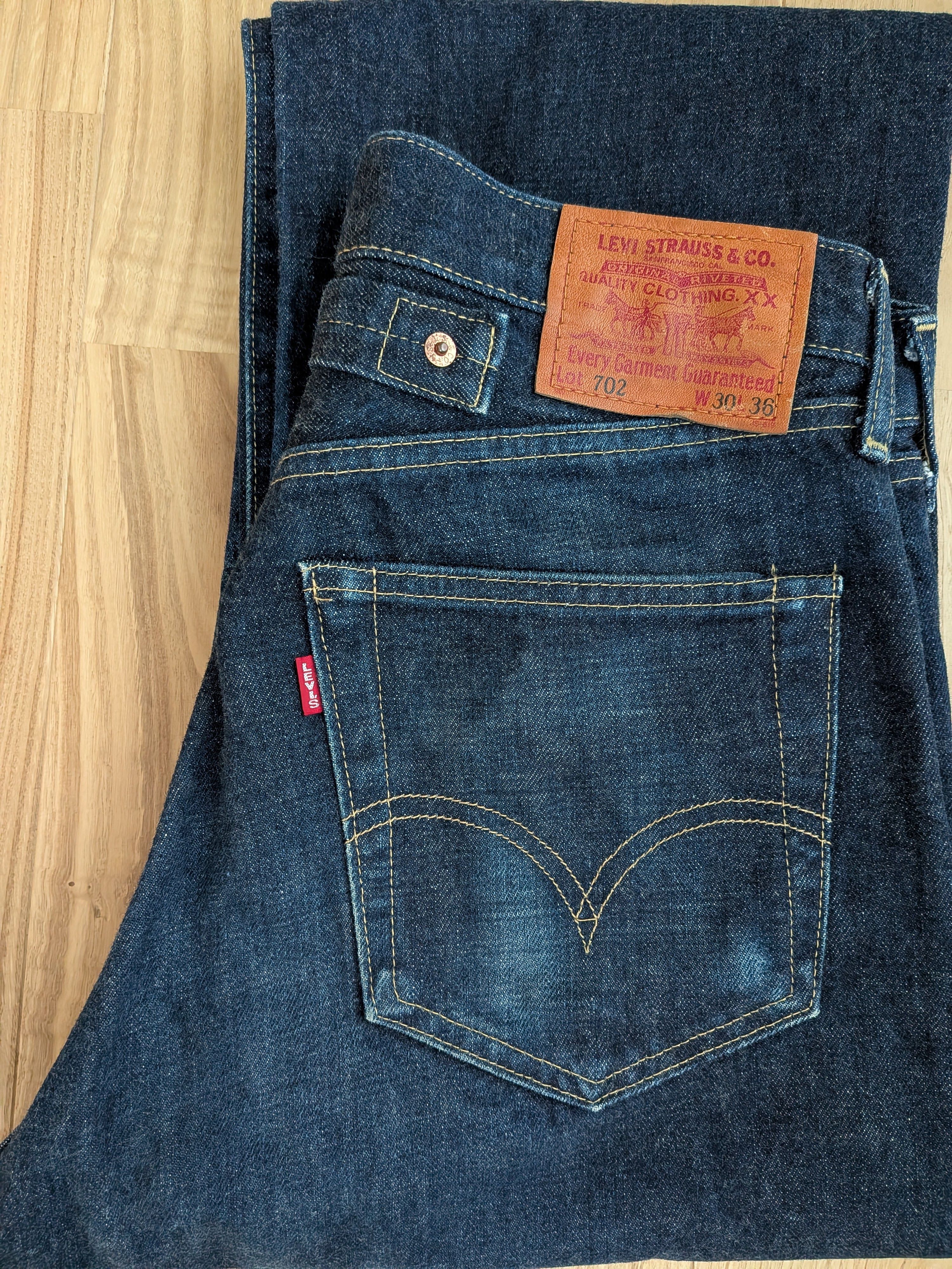 Levi's Levis 702XX Made in Japan 140th Single Side Big E Cinch