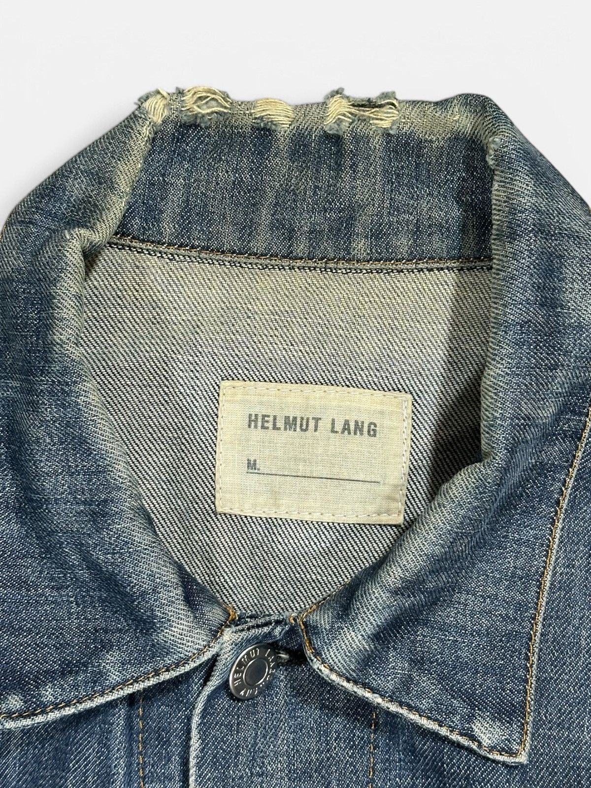 Helmut Lang Helmut Lang - One Pocket Denim Jacket Size US M / EU 48-50 / 2 - 5 Thumbnail
