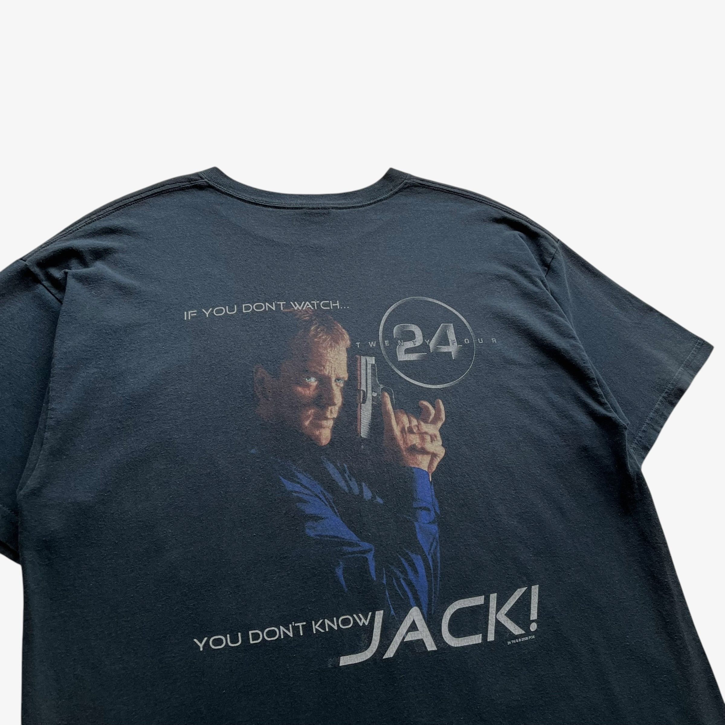Gildan Vintage Gildan Ultra Cotton Twenty Four TV Series T-Shirt Size US XL / EU 56 / 4 - 4 Thumbnail