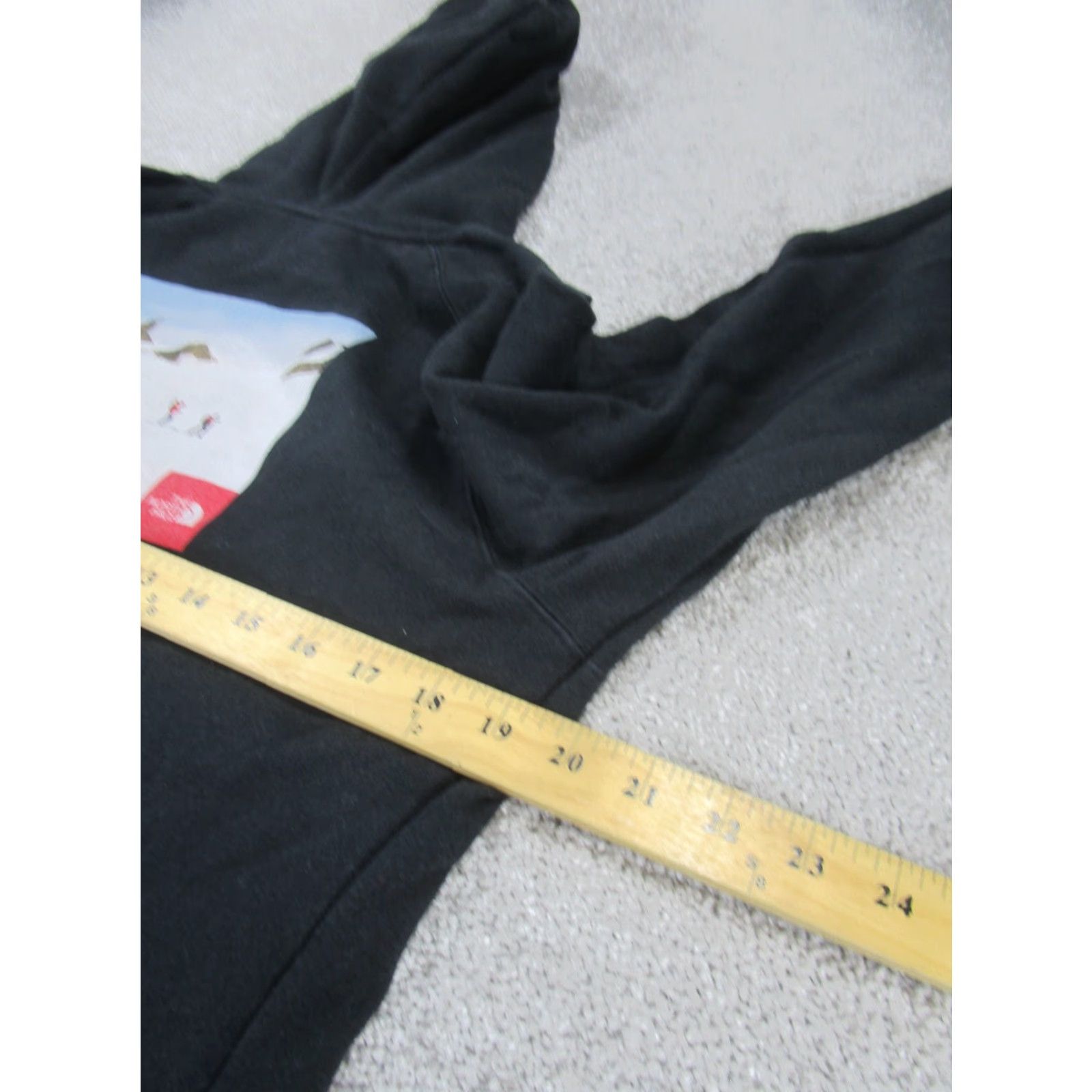 The North Face The North Face Sweatshirt Womens Large Graphic Black Cotton Blend Hoody Size L / US 10 / IT 46 - 5 Thumbnail