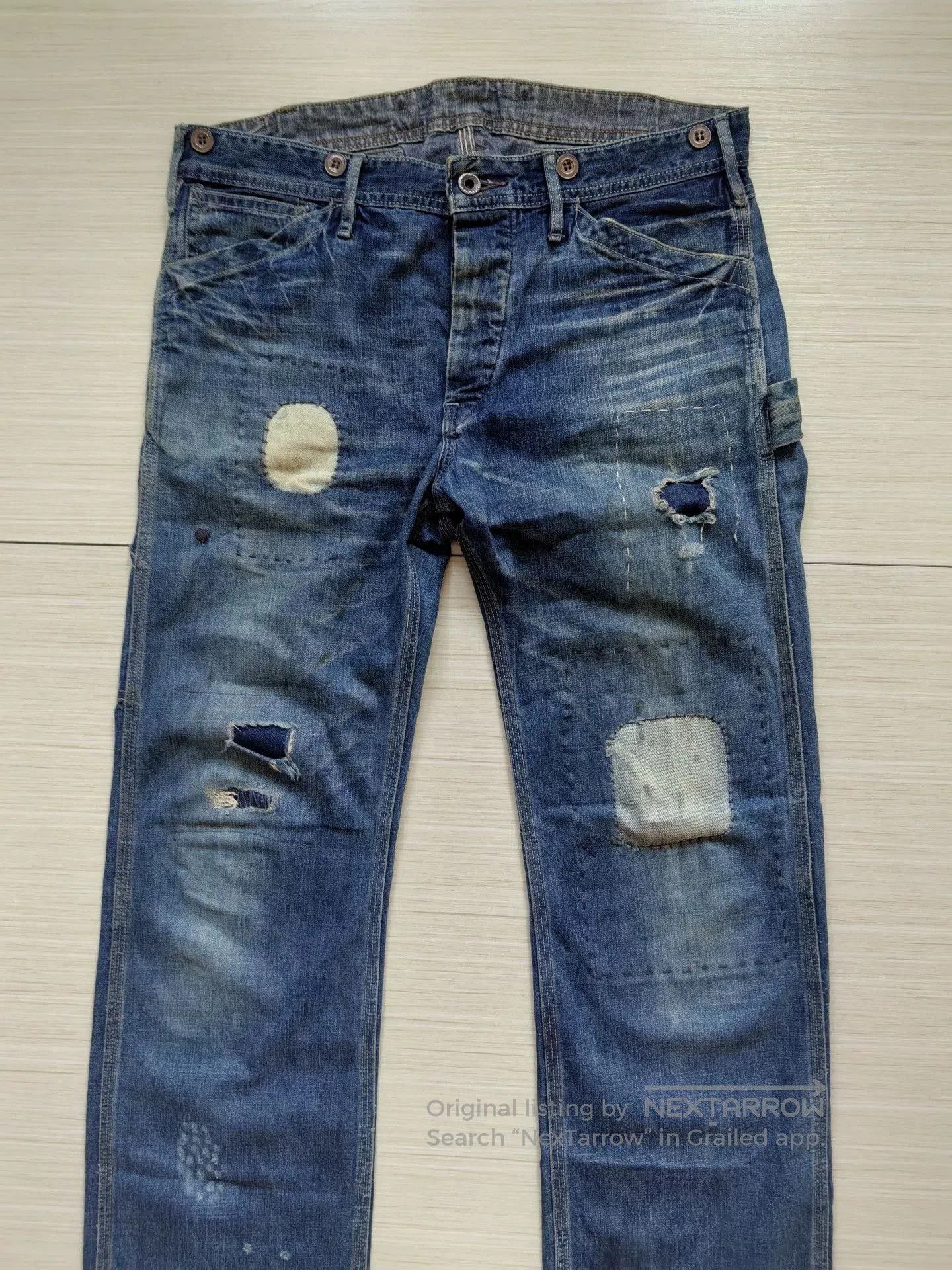 RRL Ralph Lauren rrl double rl vintage denim pants. Size US 30 / EU 46 - 3 Thumbnail