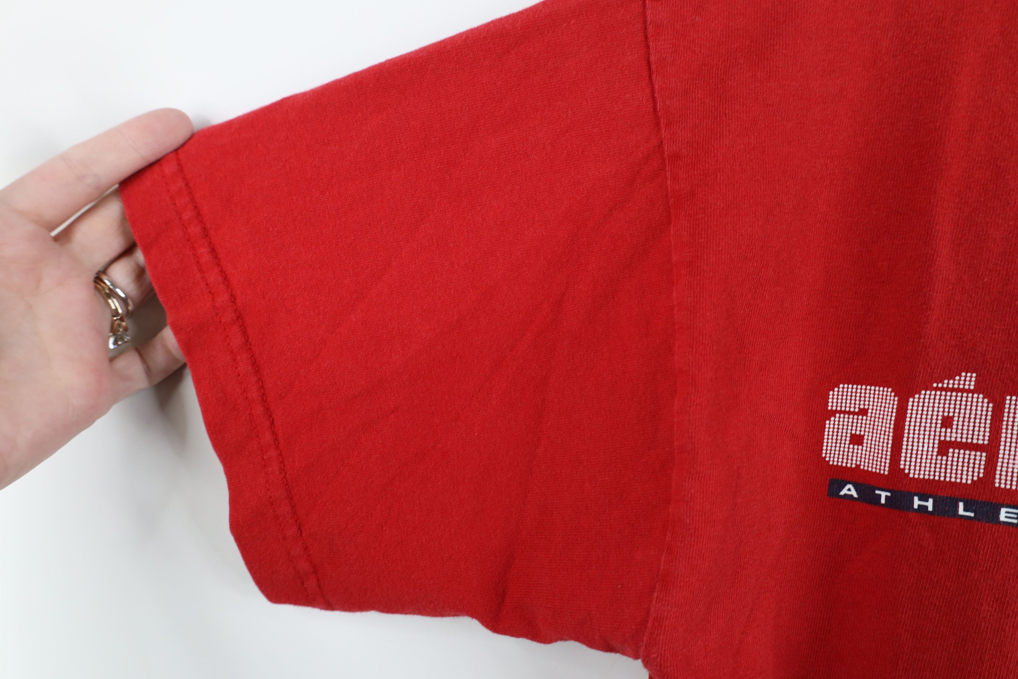 Aeropostale Vintage 90s Y2K Aeropostale Spell Short Sleeve T-Shirt Red Size US M / EU 48-50 / 2 - 7 Thumbnail