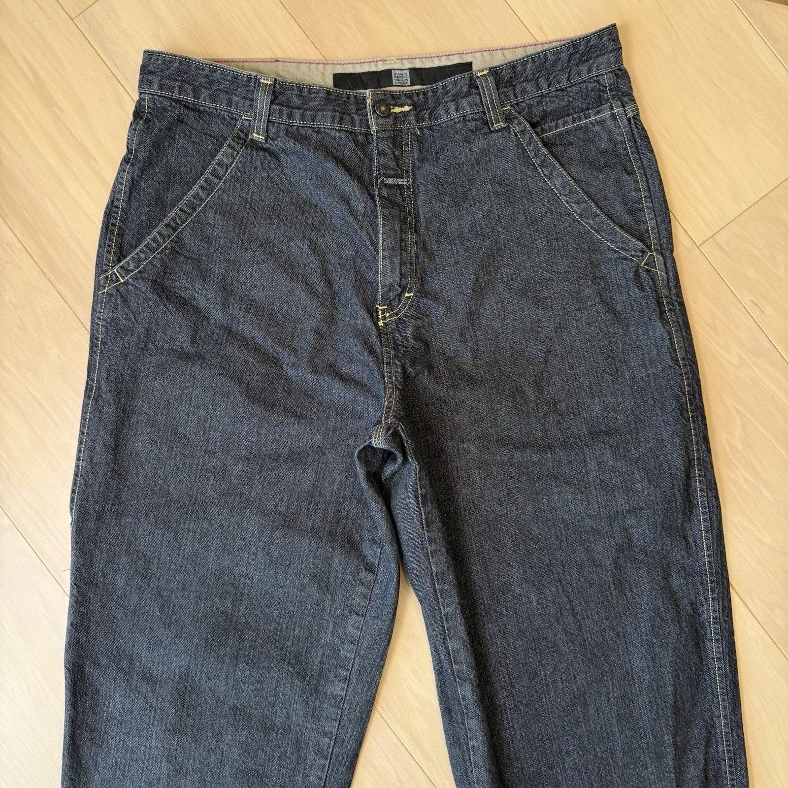 Marithe + Francois Girbaud Vintage Marithe Francois Girbaud Carpenter Pants 38 Black Size US 38 / EU 54 - 3 Thumbnail
